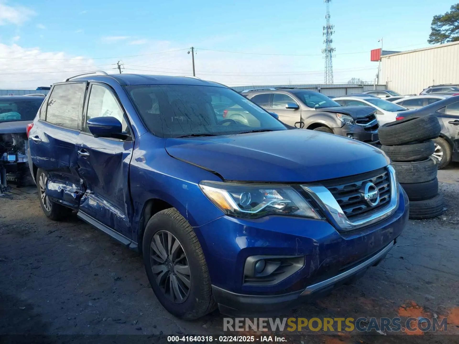 1 Photograph of a damaged car 5N1DR2CN0LC578639 NISSAN PATHFINDER 2020