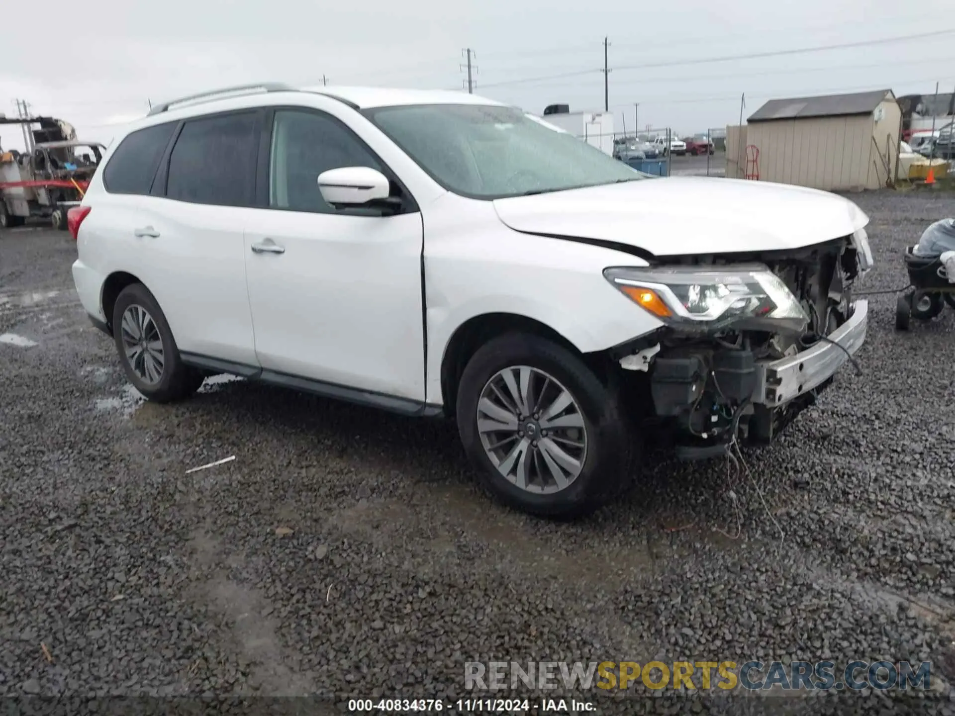 1 Photograph of a damaged car 5N1DR2CN1LC603919 NISSAN PATHFINDER 2020