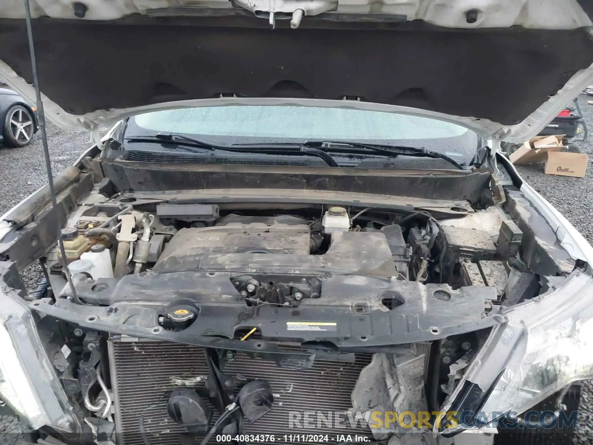 10 Photograph of a damaged car 5N1DR2CN1LC603919 NISSAN PATHFINDER 2020