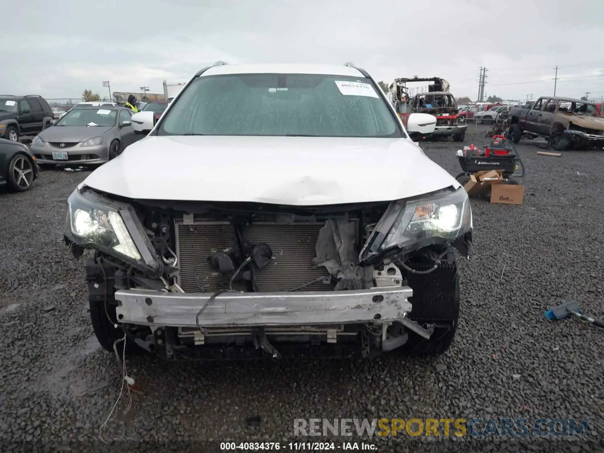 13 Photograph of a damaged car 5N1DR2CN1LC603919 NISSAN PATHFINDER 2020