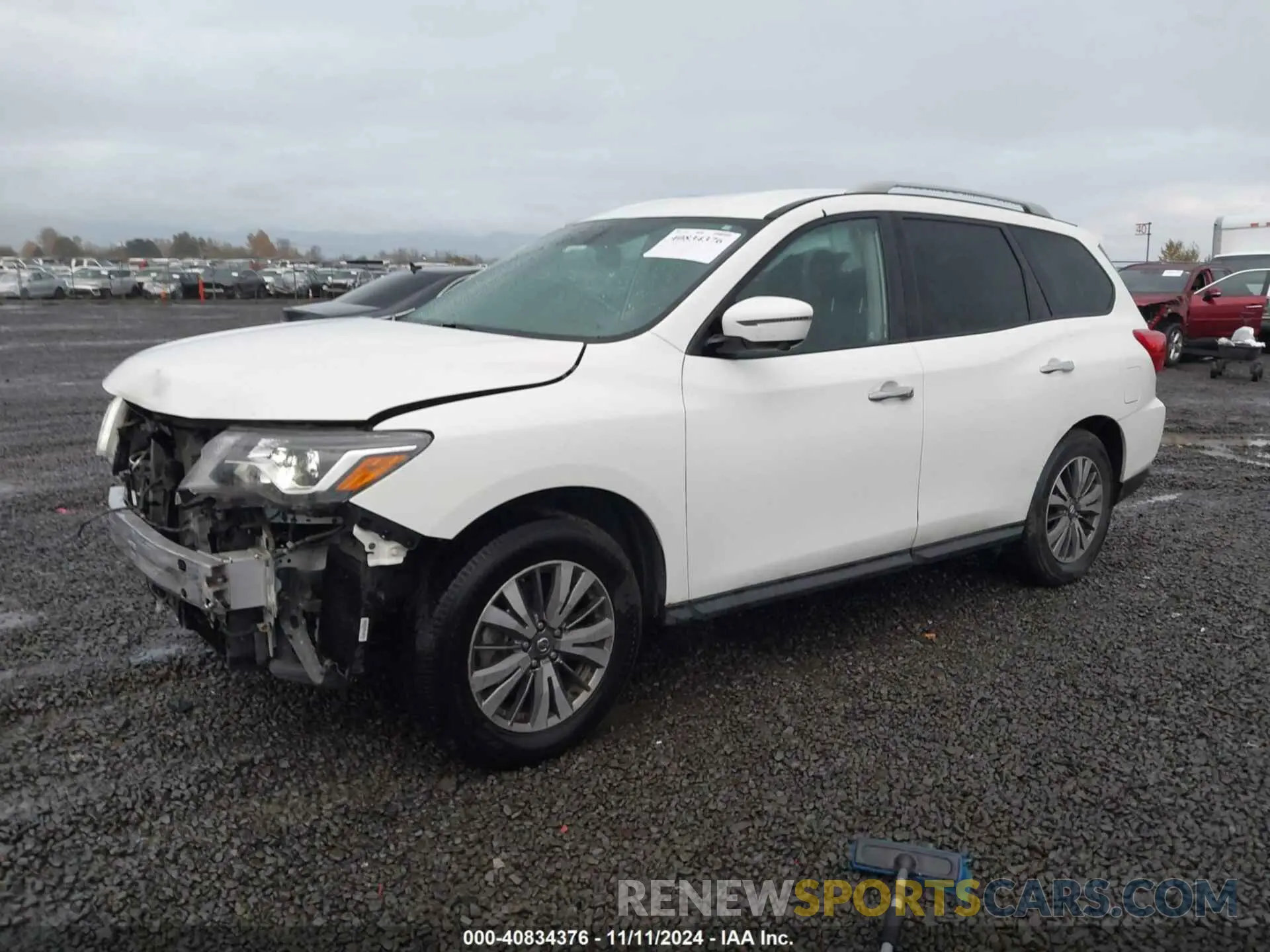 2 Photograph of a damaged car 5N1DR2CN1LC603919 NISSAN PATHFINDER 2020