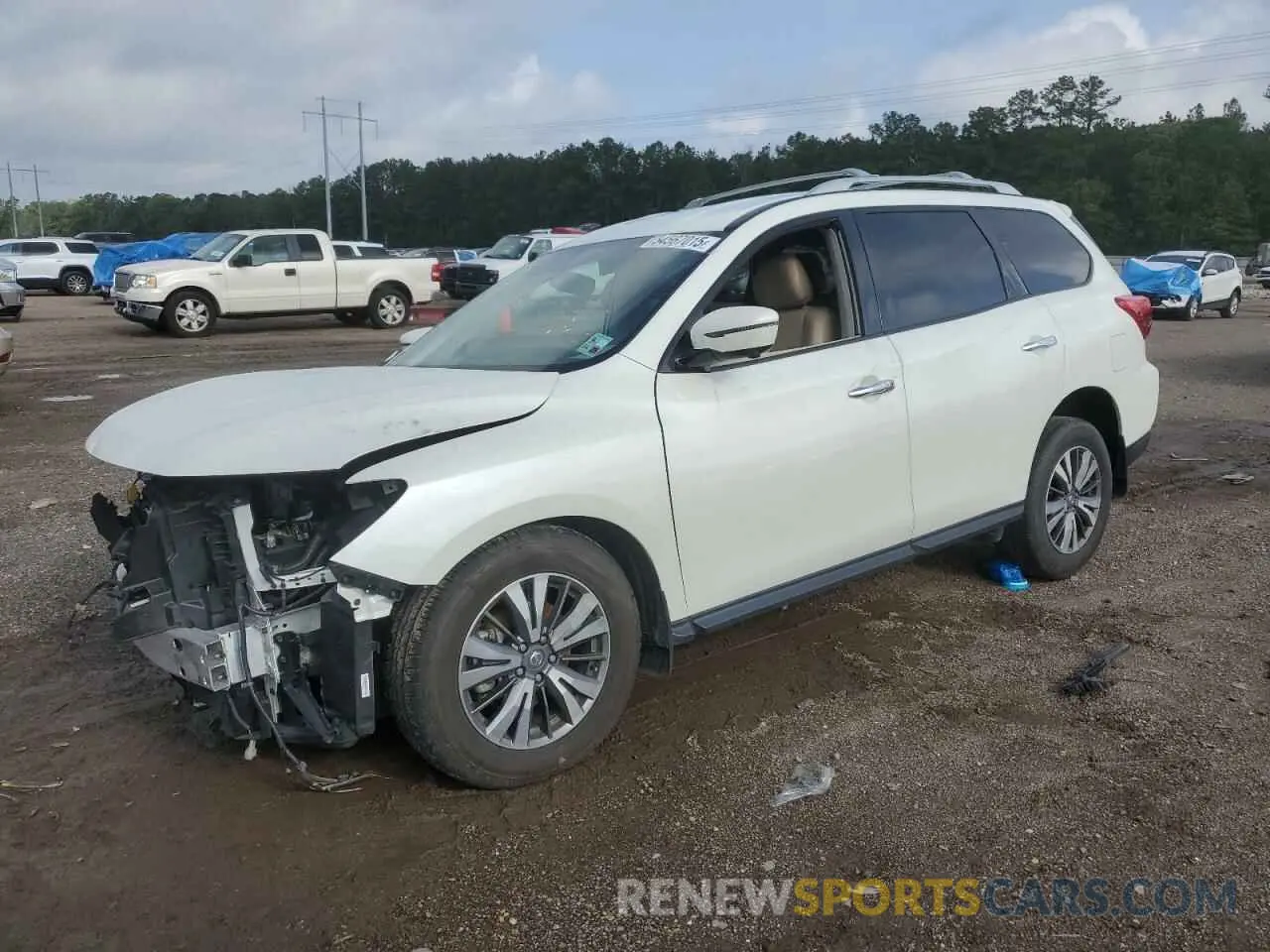 1 Photograph of a damaged car 5N1DR2CN1LC623328 NISSAN PATHFINDER 2020