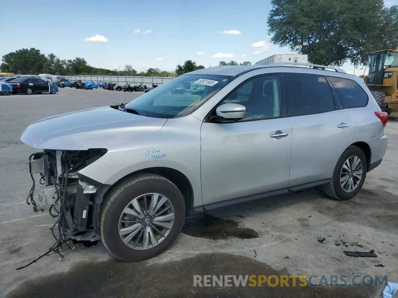 1 Photograph of a damaged car 5N1DR2CN2LC602486 NISSAN PATHFINDER 2020