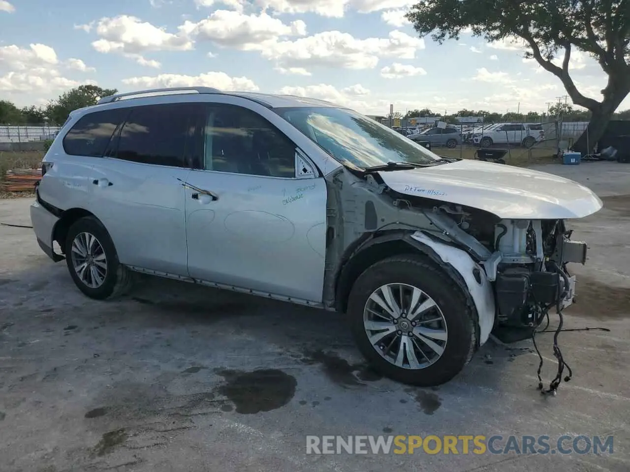 4 Photograph of a damaged car 5N1DR2CN2LC602486 NISSAN PATHFINDER 2020