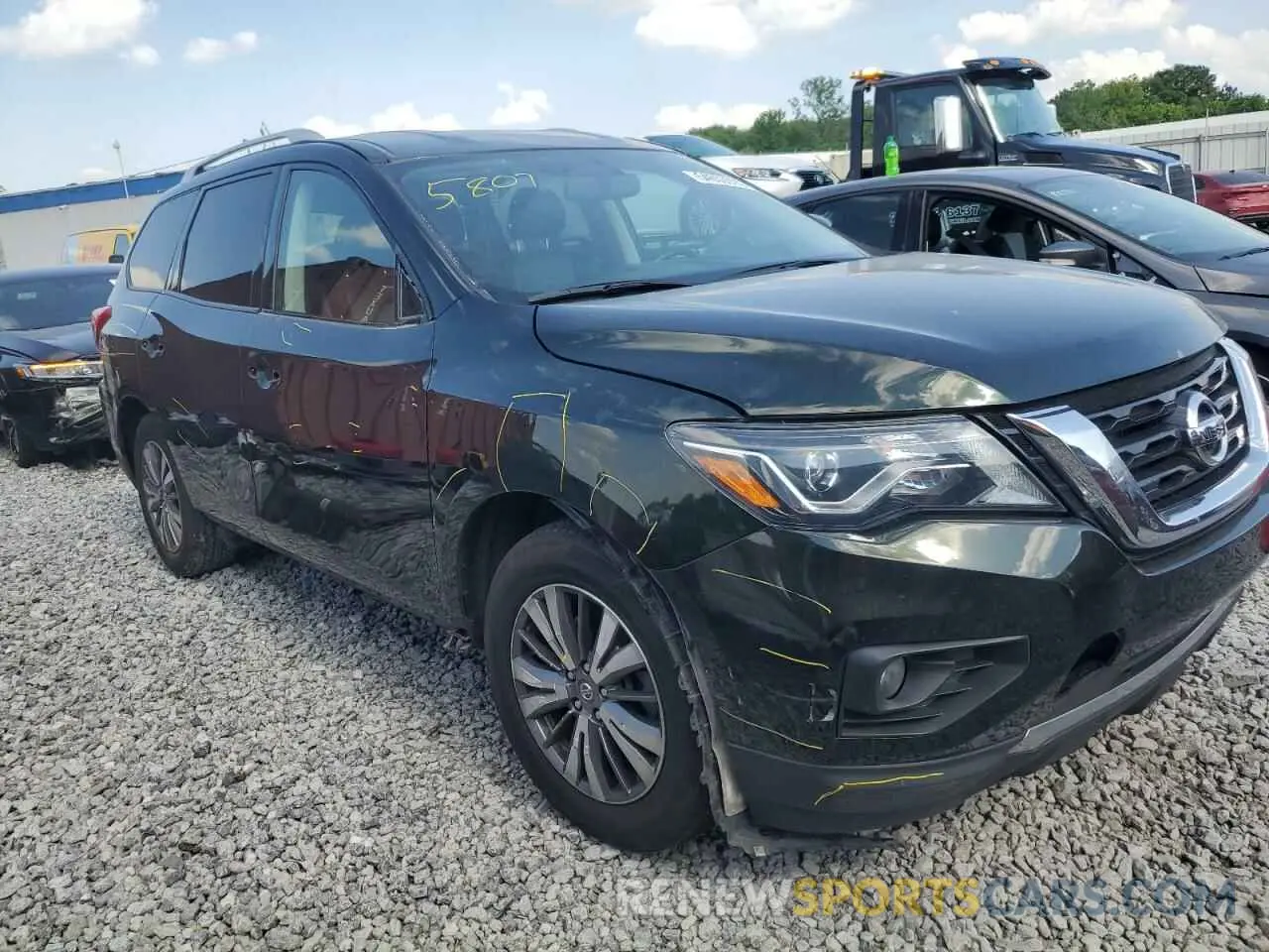 4 Photograph of a damaged car 5N1DR2CN4LC577798 NISSAN PATHFINDER 2020