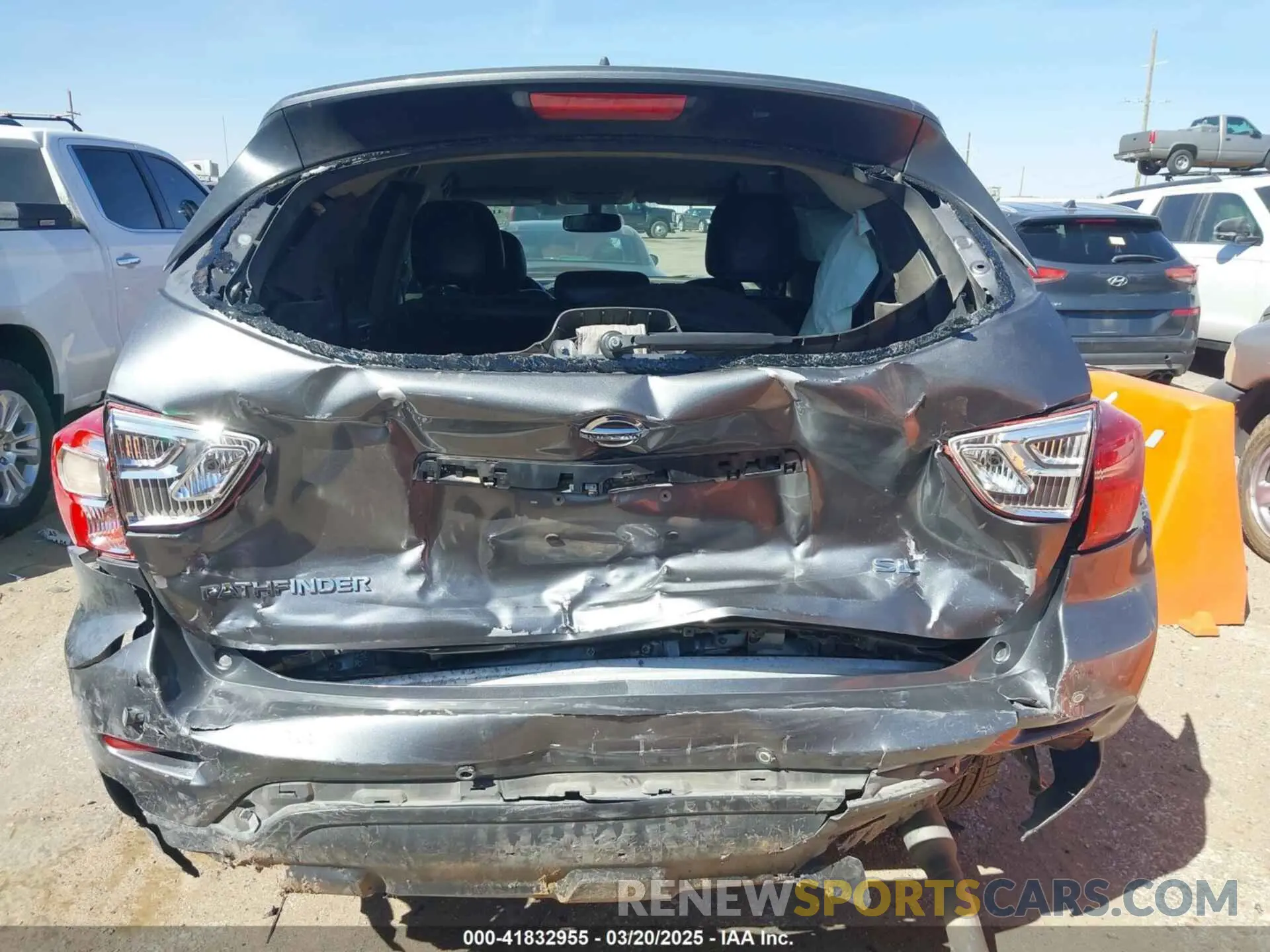16 Photograph of a damaged car 5N1DR2CN5LC597364 NISSAN PATHFINDER 2020