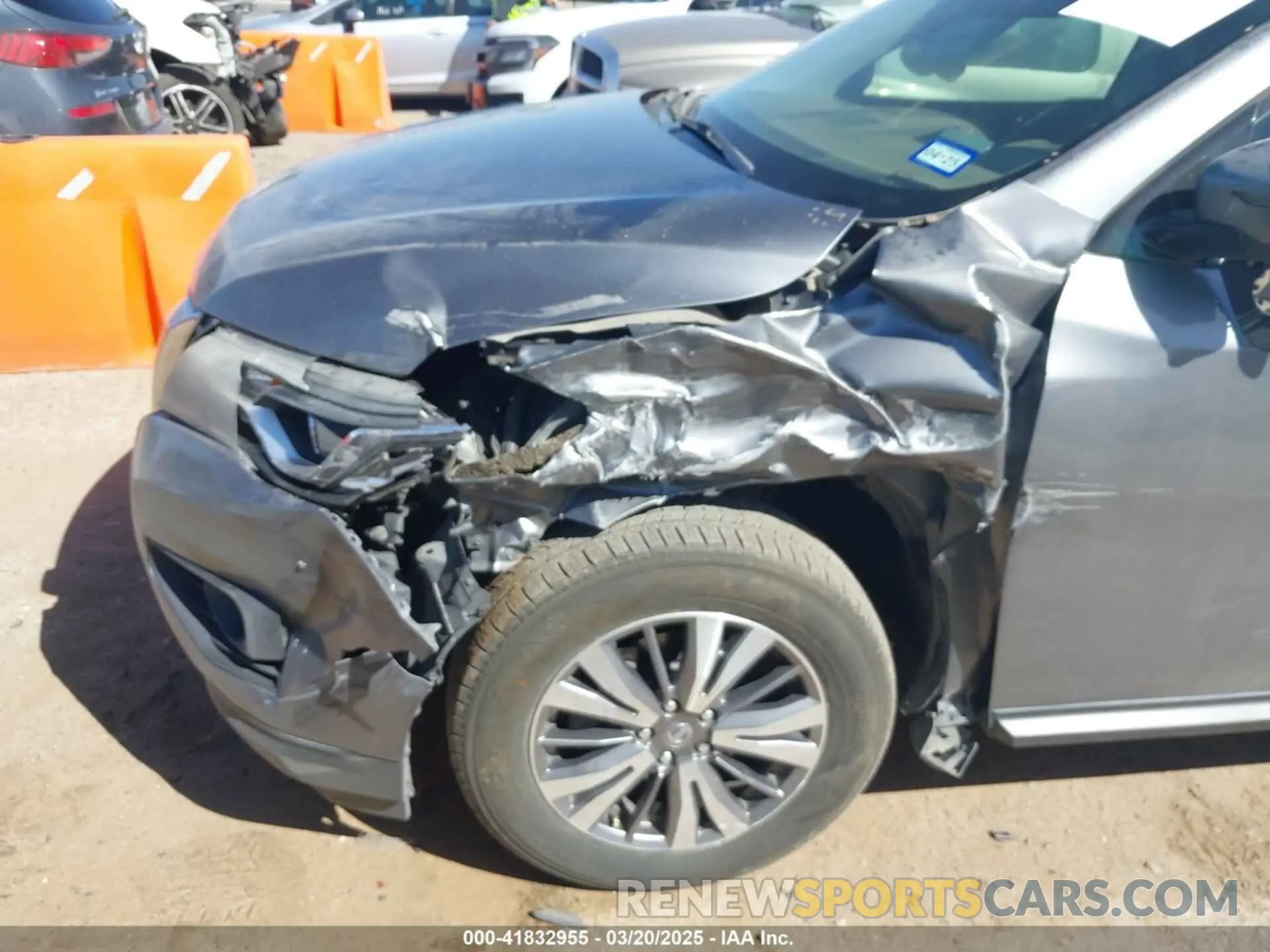 6 Photograph of a damaged car 5N1DR2CN5LC597364 NISSAN PATHFINDER 2020