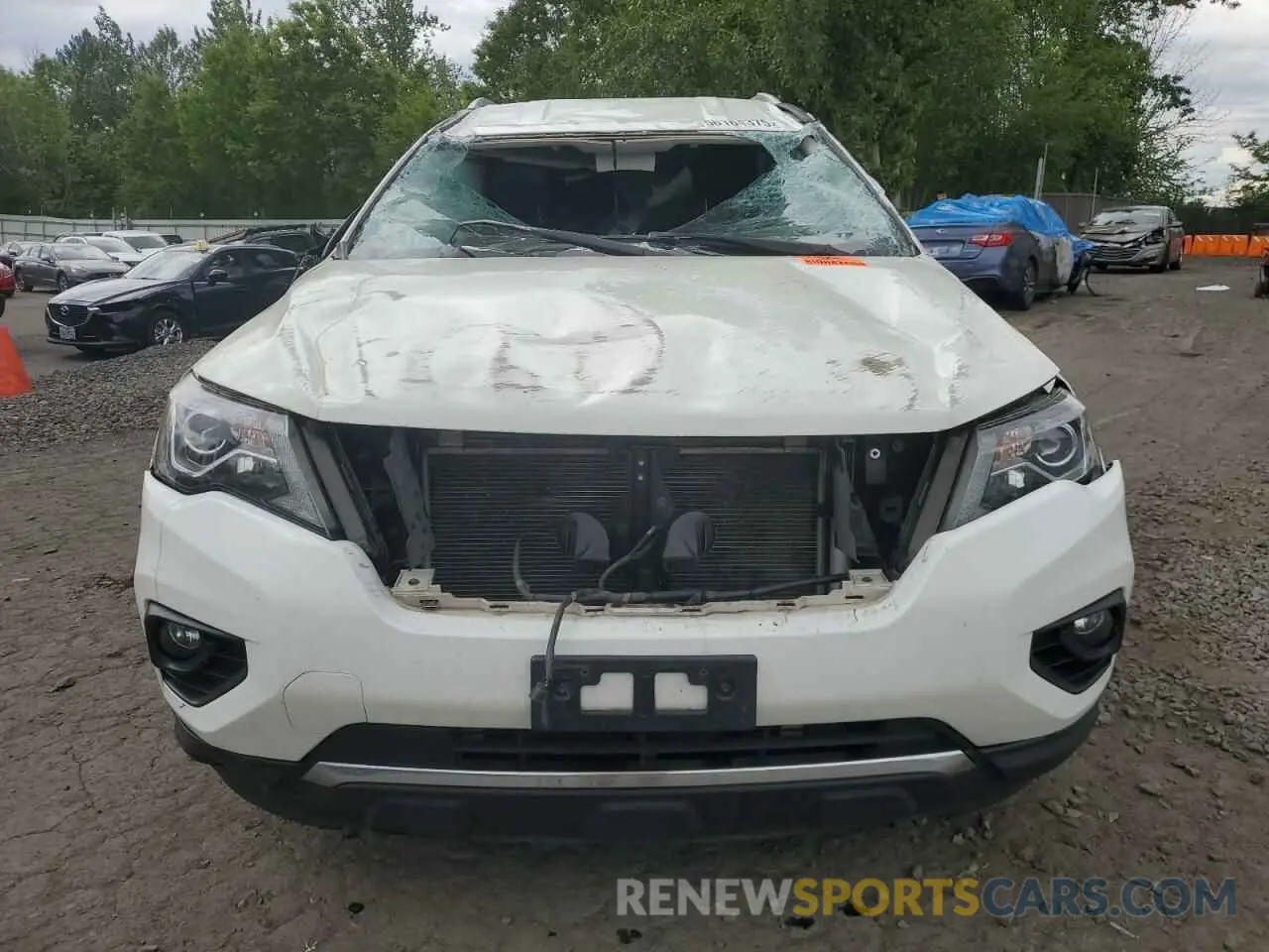 5 Photograph of a damaged car 5N1DR2CN6LC607979 NISSAN PATHFINDER 2020