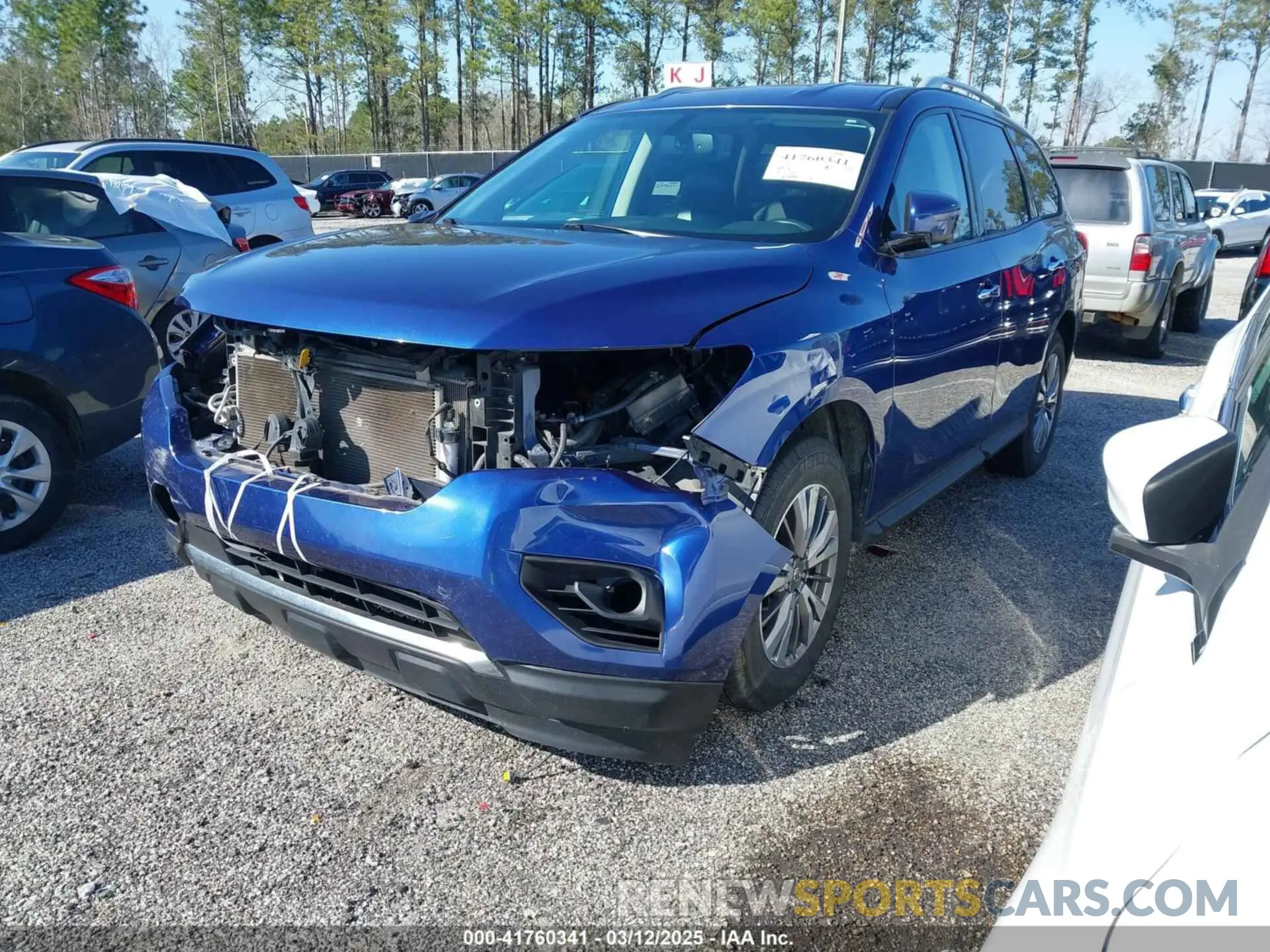2 Photograph of a damaged car 5N1DR2CN7LC594496 NISSAN PATHFINDER 2020