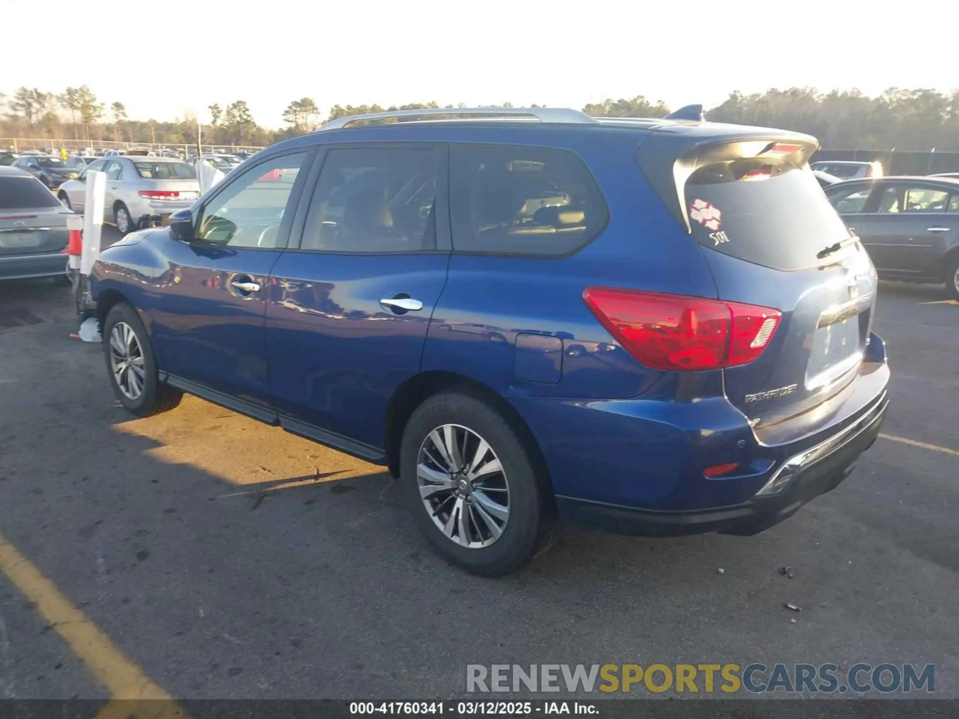 3 Photograph of a damaged car 5N1DR2CN7LC594496 NISSAN PATHFINDER 2020