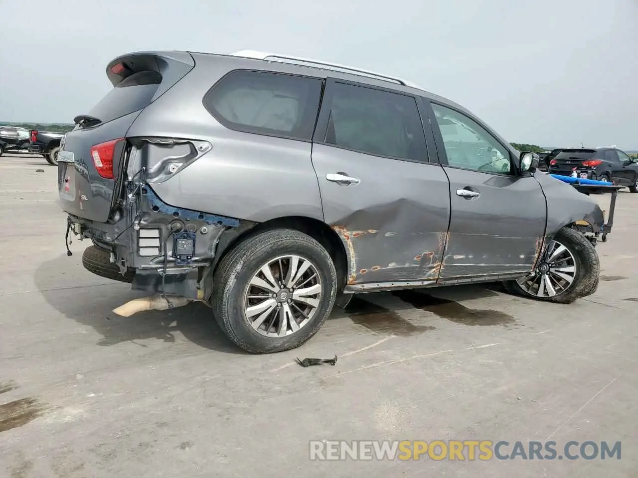 3 Photograph of a damaged car 5N1DR2CN7LC601365 NISSAN PATHFINDER 2020