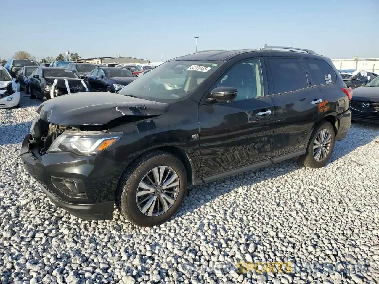 1 Photograph of a damaged car 5N1DR2CN8LC586357 NISSAN PATHFINDER 2020