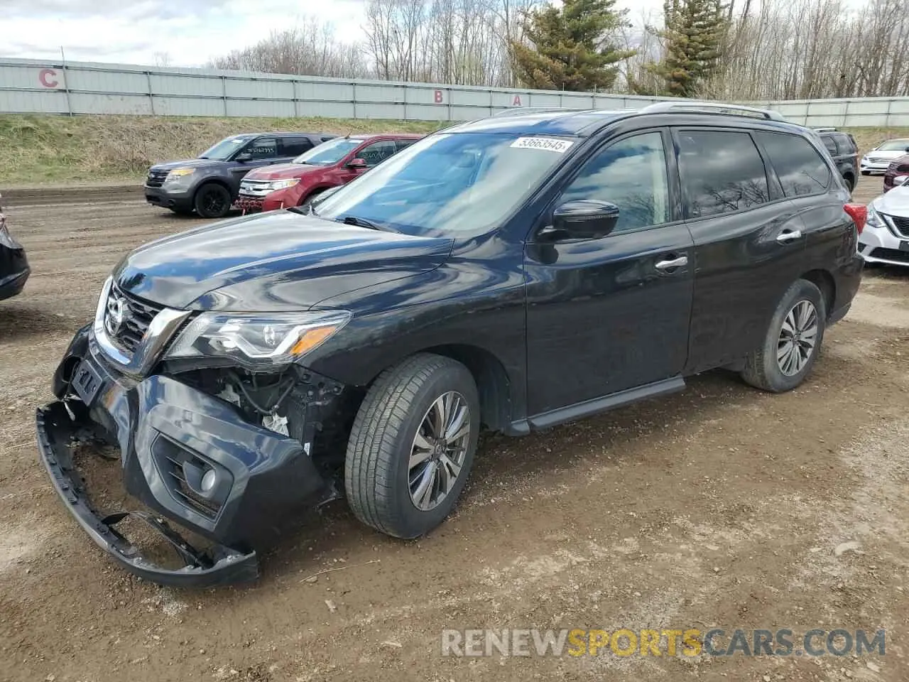 1 Photograph of a damaged car 5N1DR2CN8LC598055 NISSAN PATHFINDER 2020