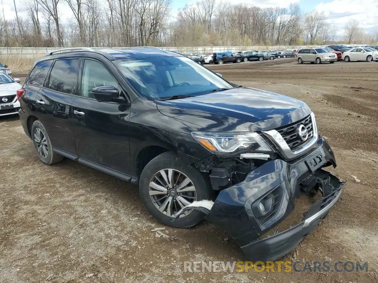4 Photograph of a damaged car 5N1DR2CN8LC598055 NISSAN PATHFINDER 2020