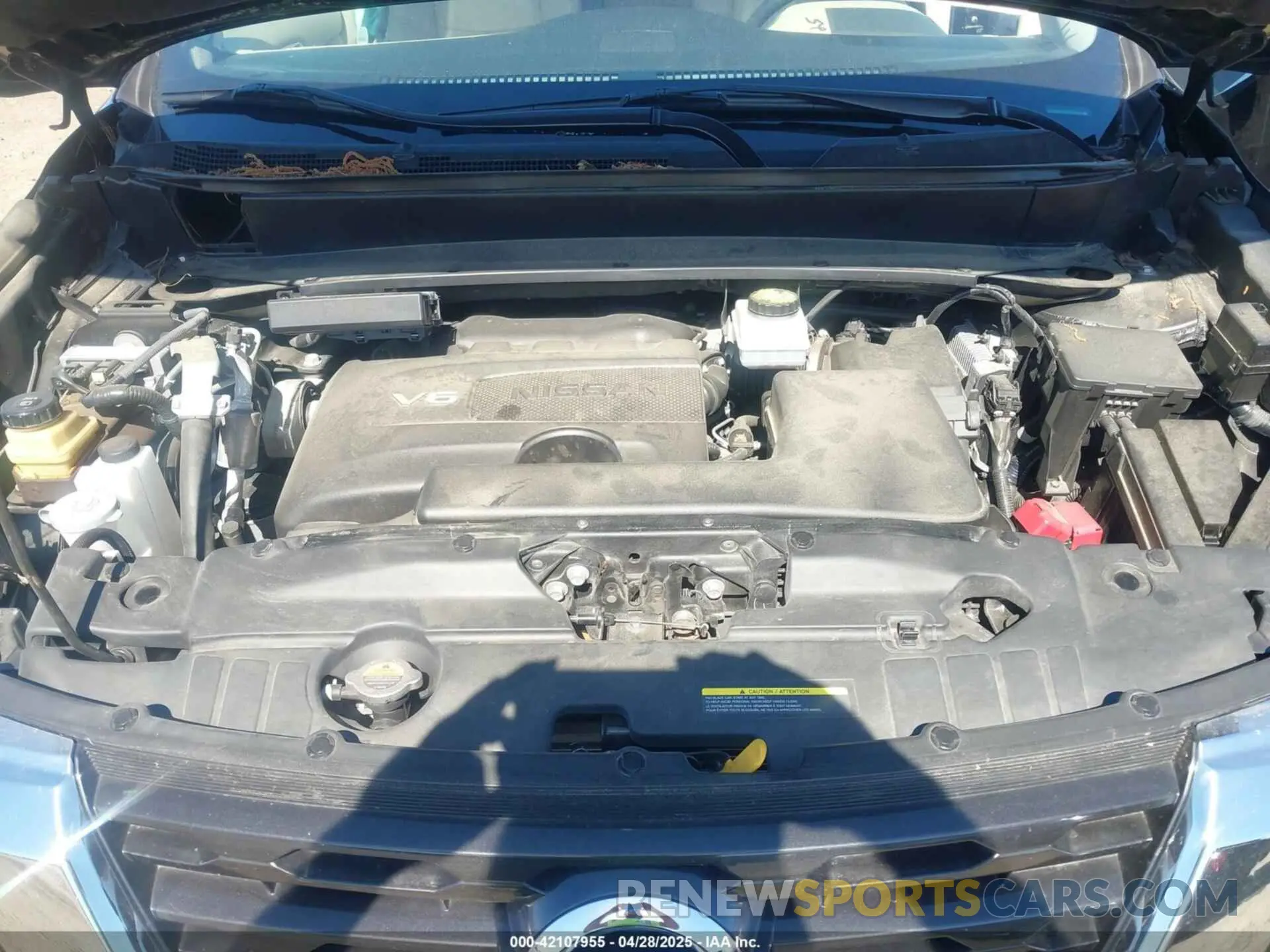 10 Photograph of a damaged car 5N1DR2CN9LC600847 NISSAN PATHFINDER 2020