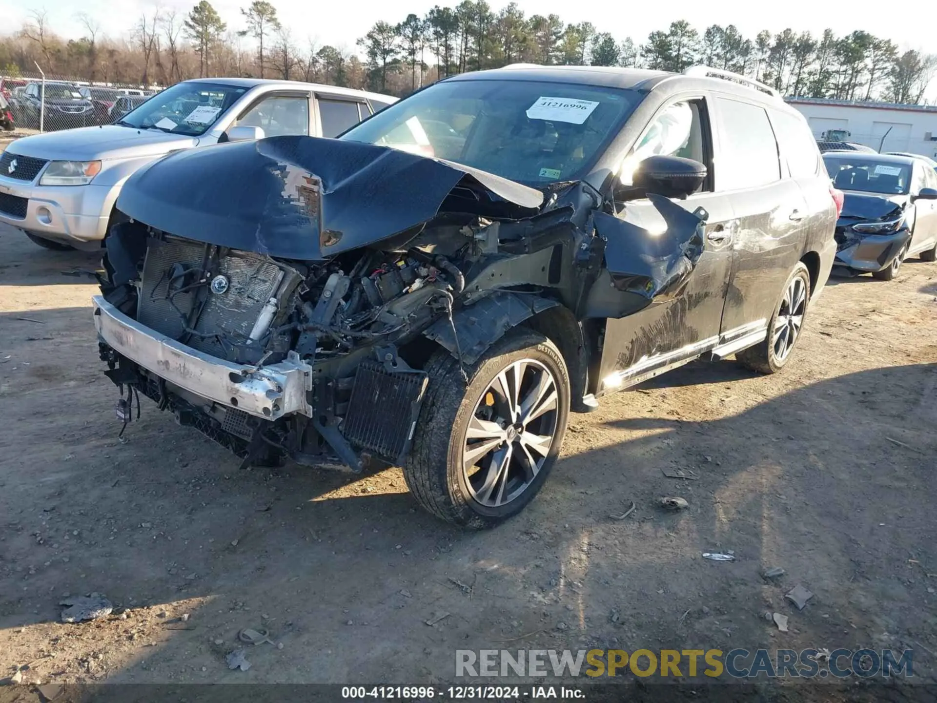 2 Photograph of a damaged car 5N1DR2DM6LC627624 NISSAN PATHFINDER 2020
