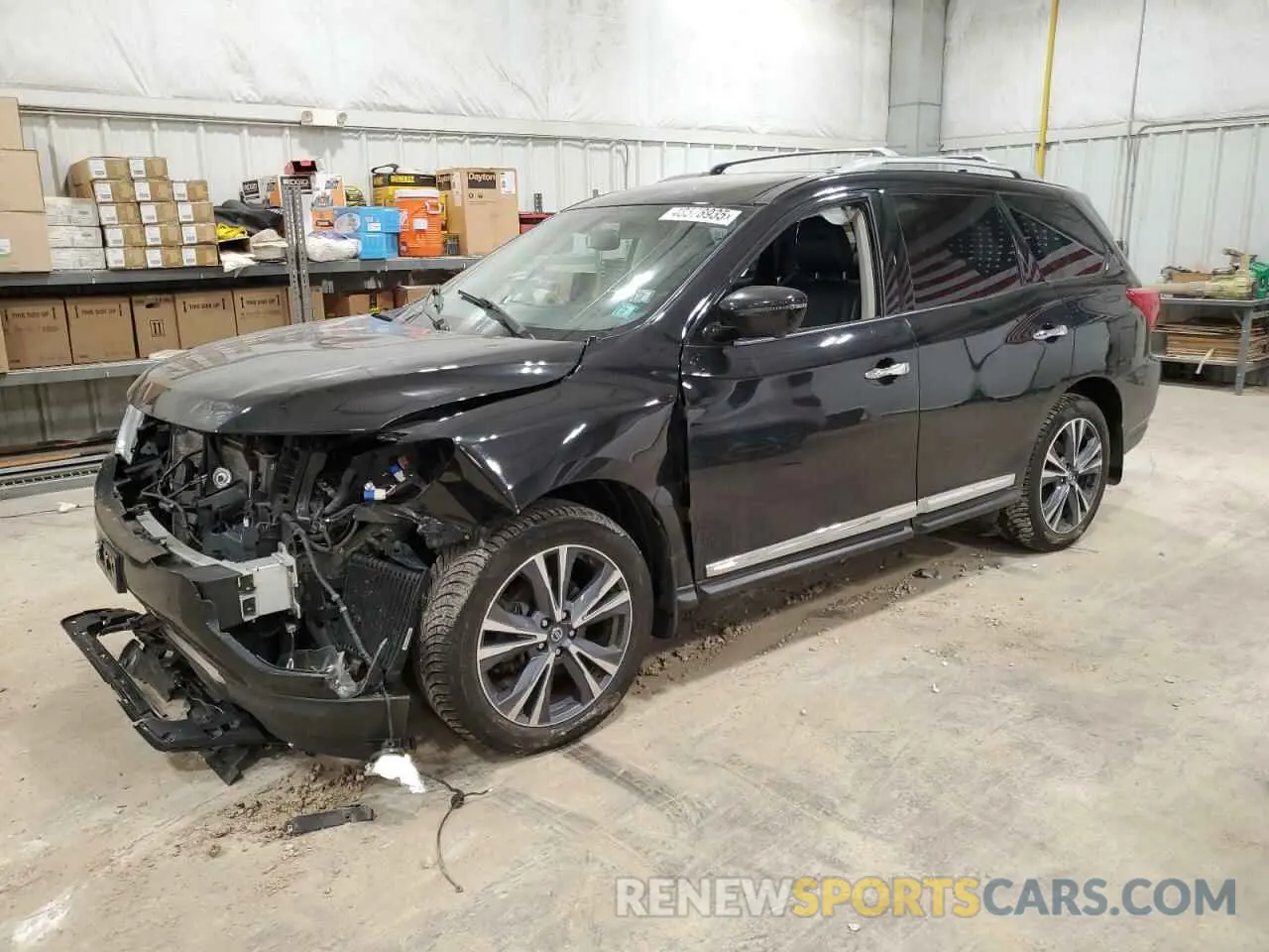 1 Photograph of a damaged car 5N1DR2DM6LC628708 NISSAN PATHFINDER 2020