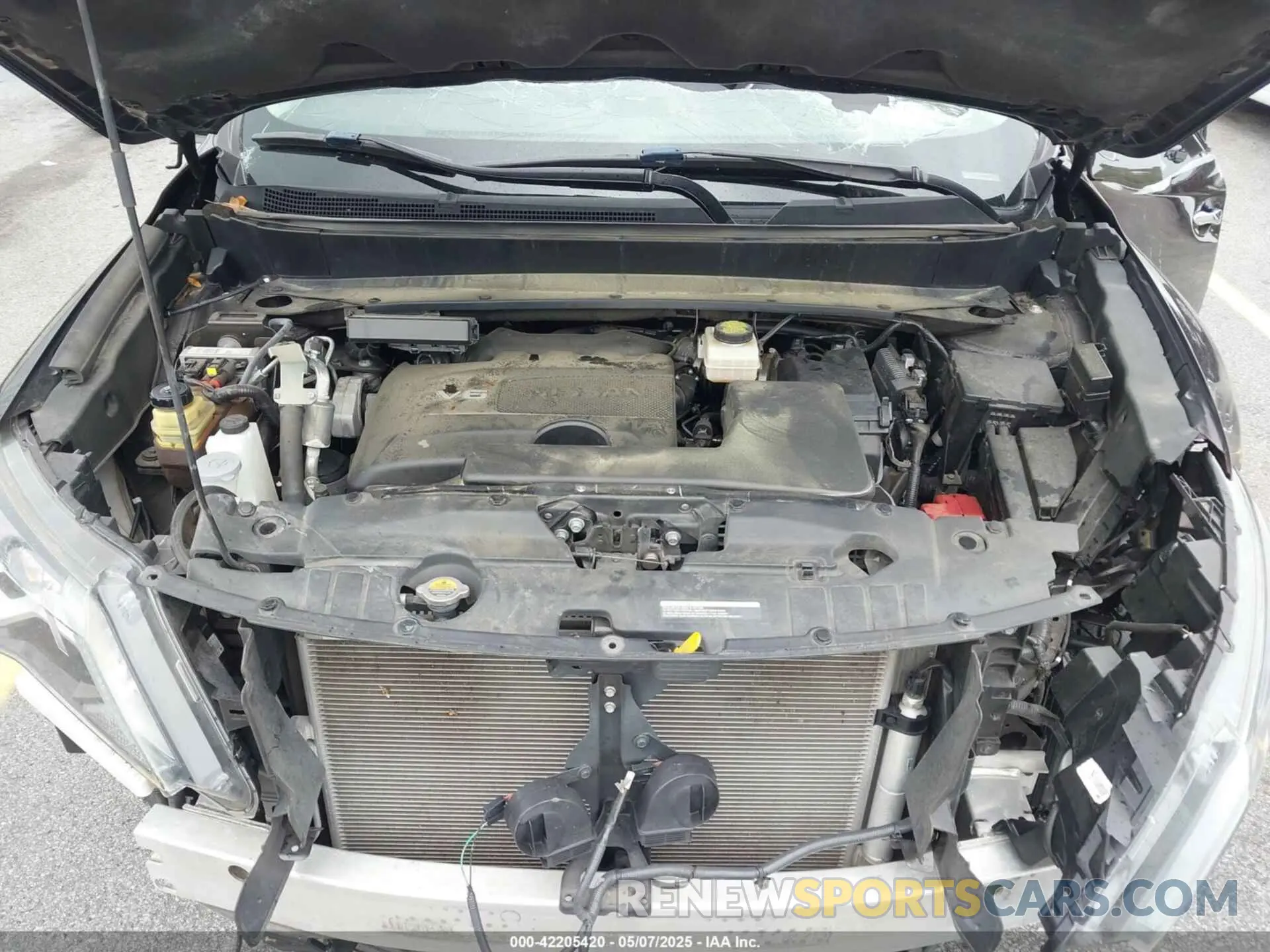 10 Photograph of a damaged car 5N1DR2DN0LC592071 NISSAN PATHFINDER 2020