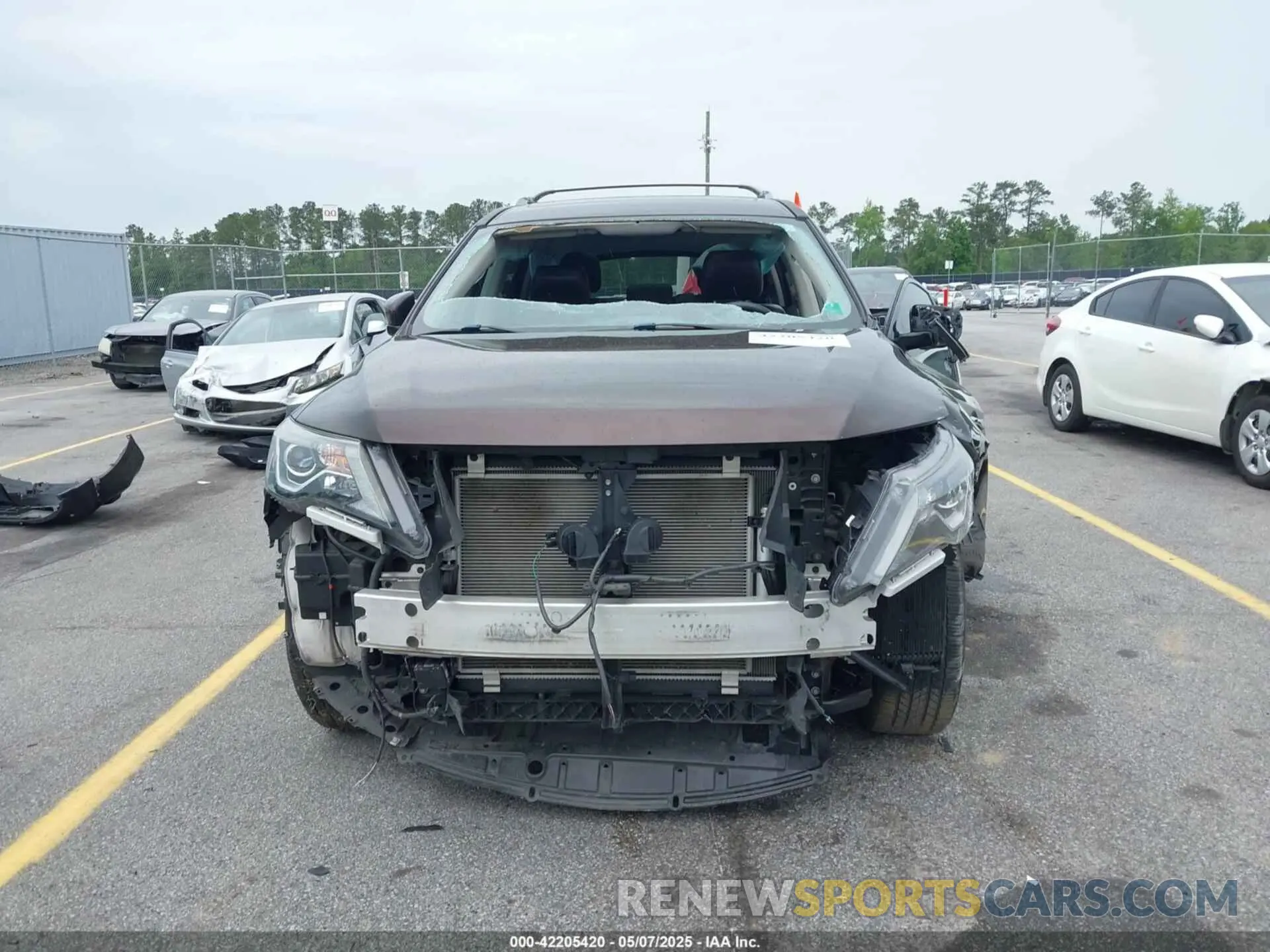 11 Photograph of a damaged car 5N1DR2DN0LC592071 NISSAN PATHFINDER 2020
