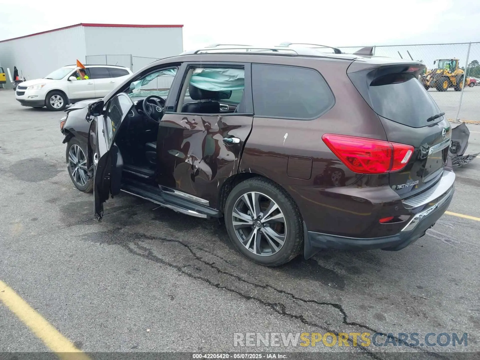 3 Photograph of a damaged car 5N1DR2DN0LC592071 NISSAN PATHFINDER 2020