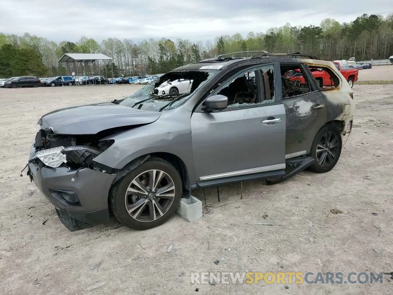 1 Photograph of a damaged car 5N1DR2DN0LC605059 NISSAN PATHFINDER 2020