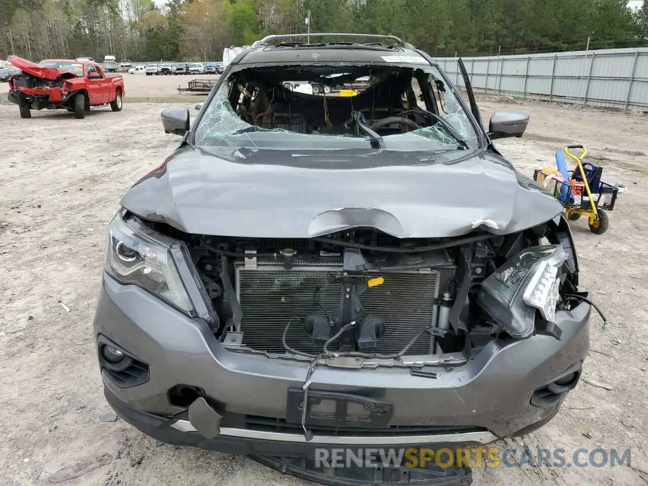 5 Photograph of a damaged car 5N1DR2DN0LC605059 NISSAN PATHFINDER 2020