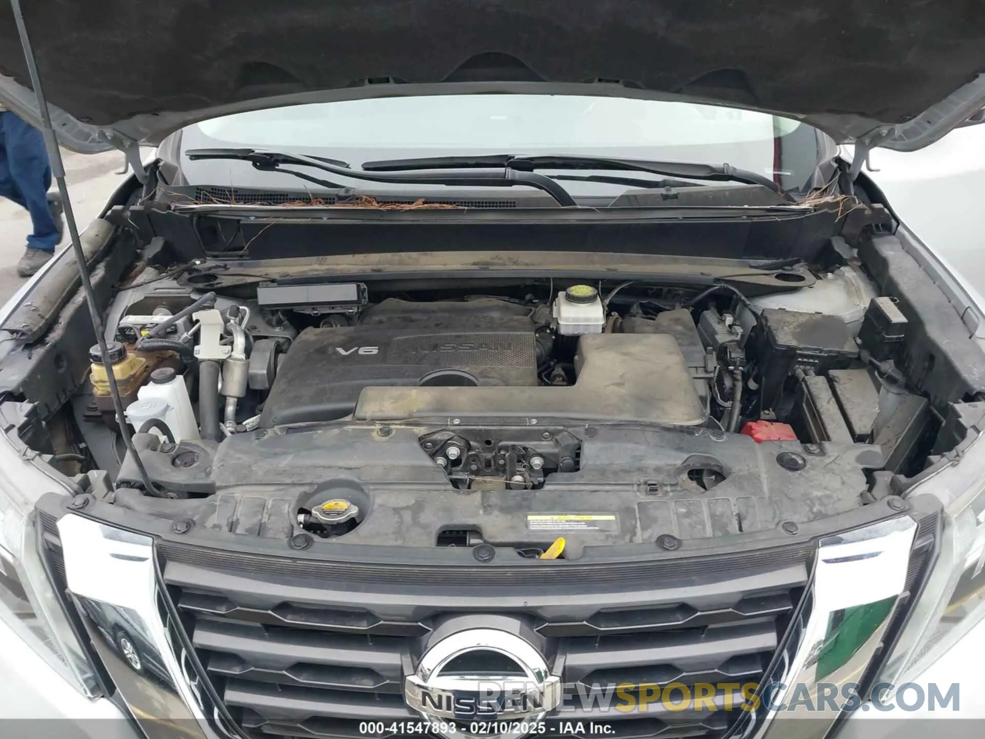 10 Photograph of a damaged car 5N1DR2DN3LC597023 NISSAN PATHFINDER 2020