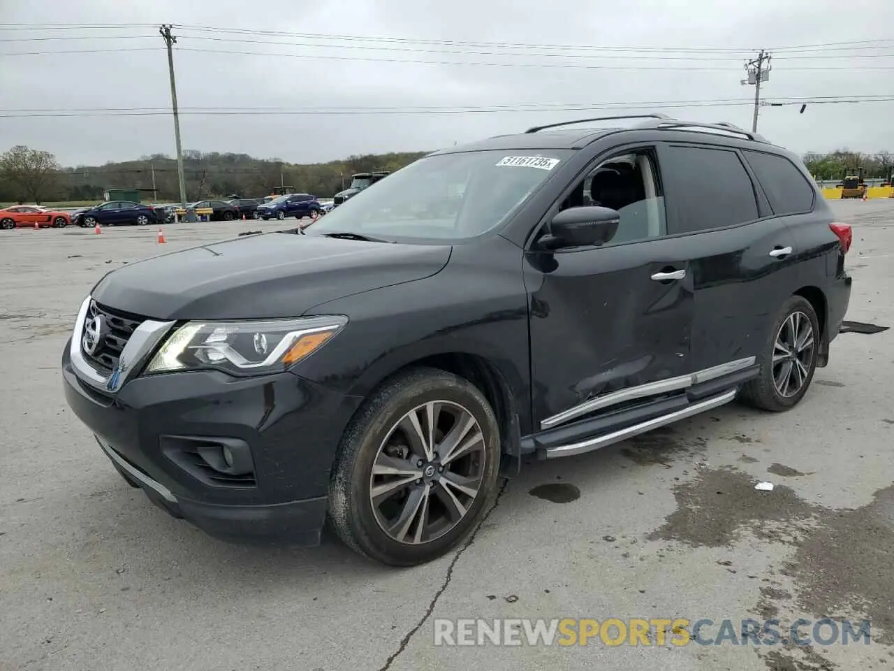1 Photograph of a damaged car 5N1DR2DN4LC578450 NISSAN PATHFINDER 2020