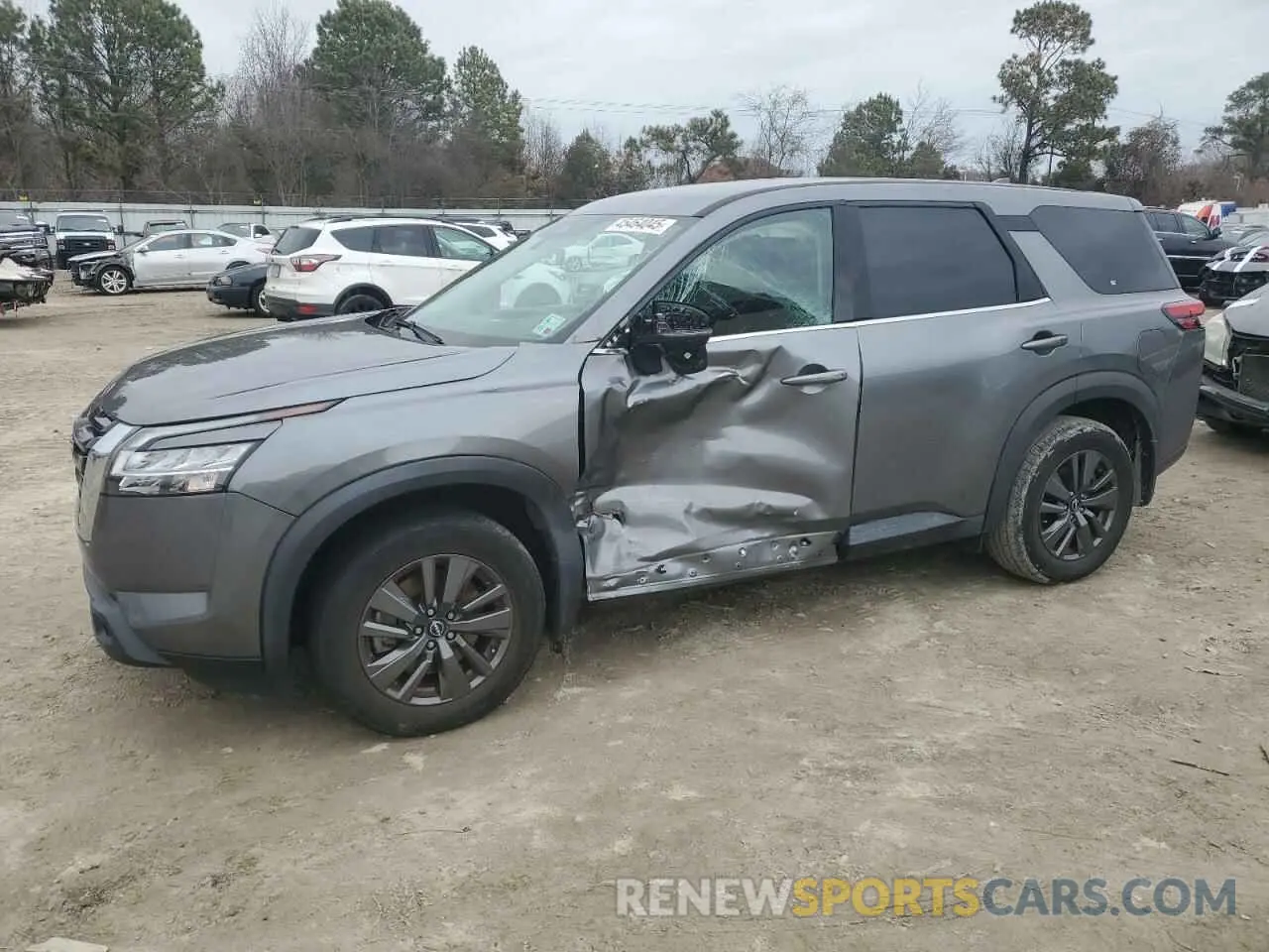 1 Photograph of a damaged car 5N1DR3AA6NC214105 NISSAN PATHFINDER 2022