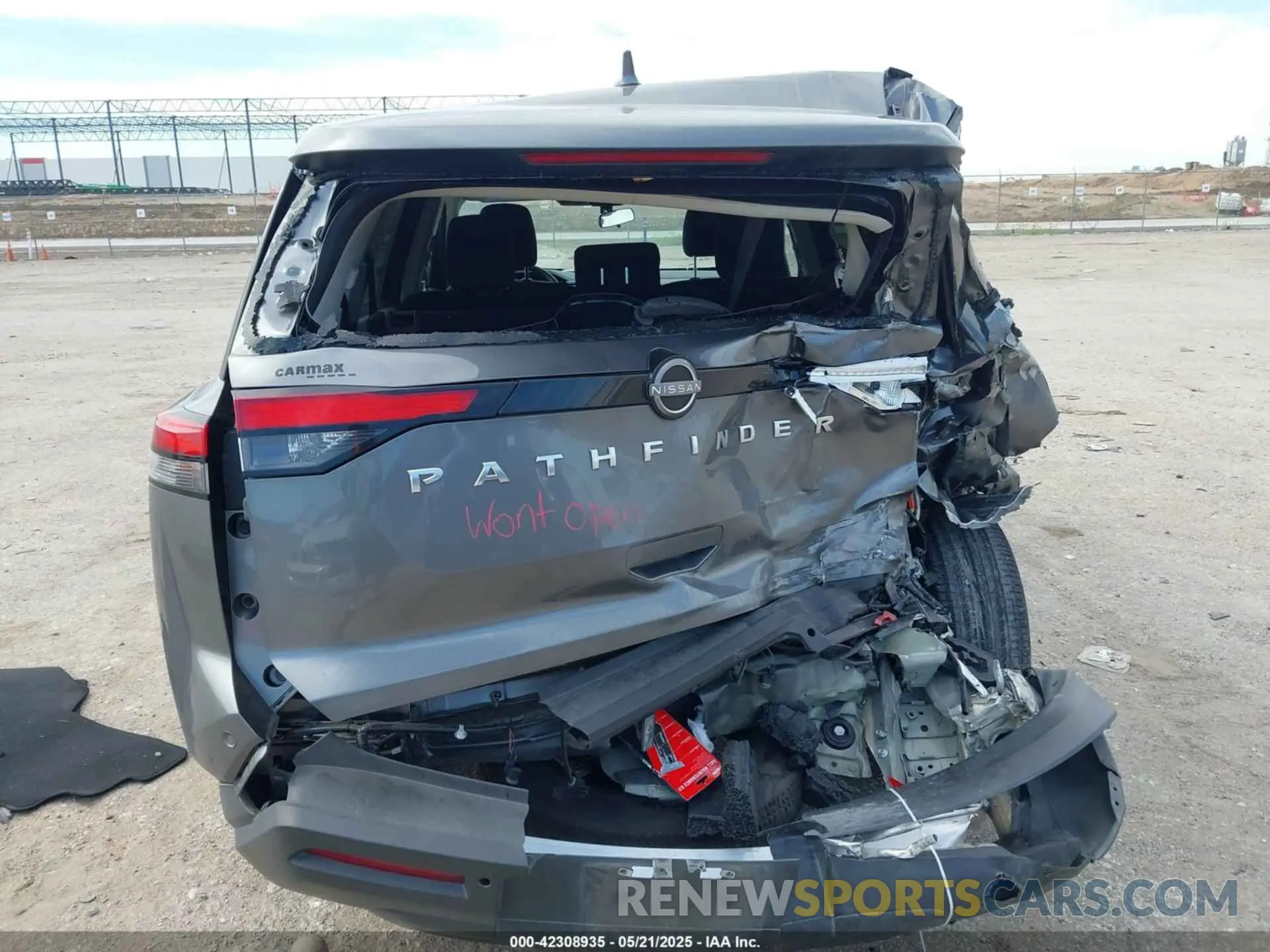 16 Photograph of a damaged car 5N1DR3AA9NC206564 NISSAN PATHFINDER 2022