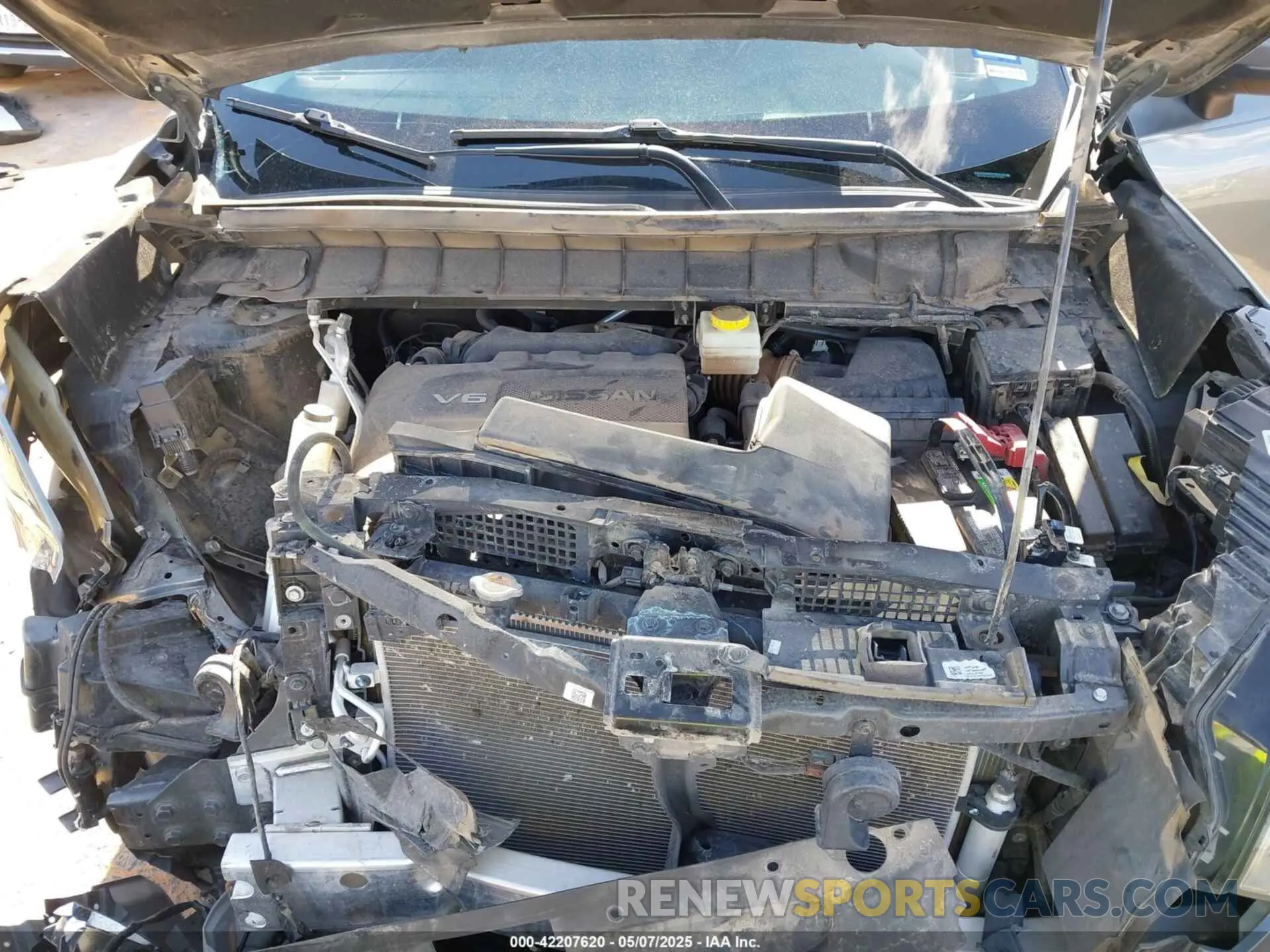 10 Photograph of a damaged car 5N1DR3AAXNC247057 NISSAN PATHFINDER 2022
