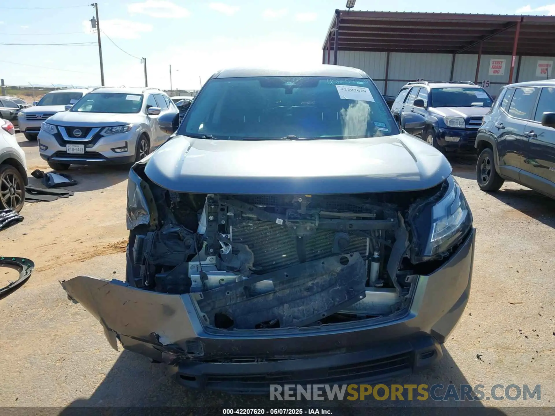 12 Photograph of a damaged car 5N1DR3AAXNC247057 NISSAN PATHFINDER 2022