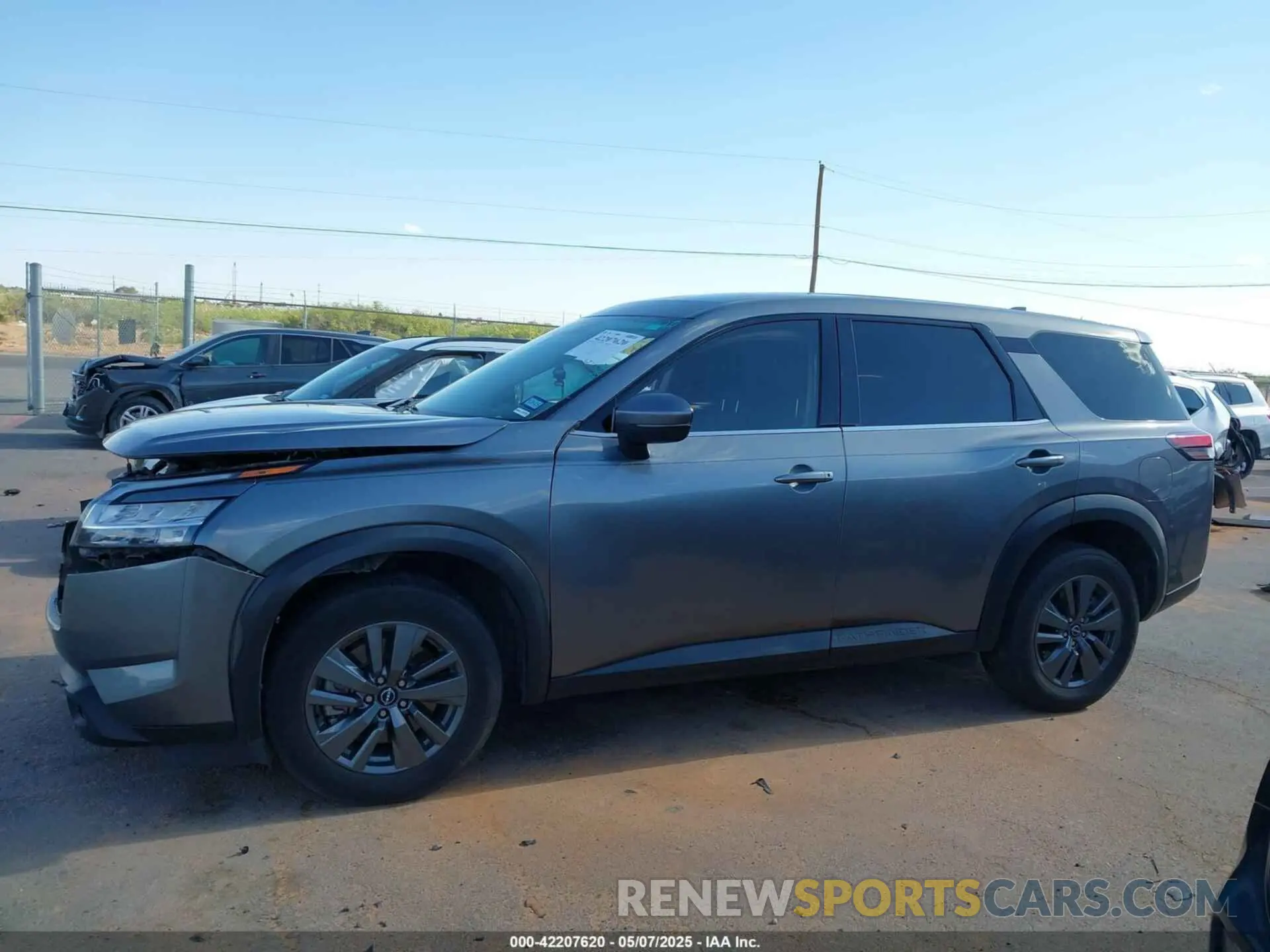 14 Photograph of a damaged car 5N1DR3AAXNC247057 NISSAN PATHFINDER 2022