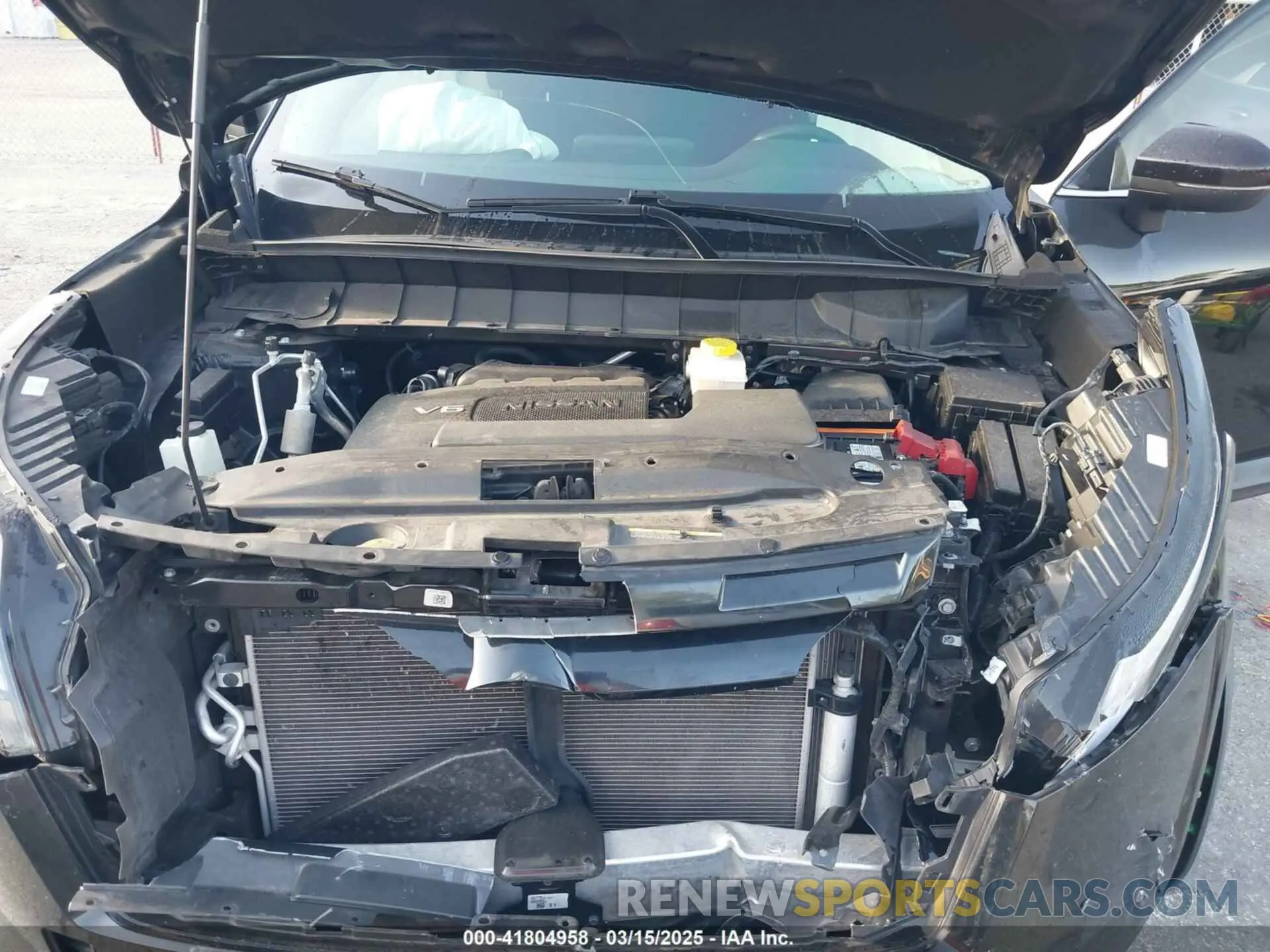 10 Photograph of a damaged car 5N1DR3AC2NC231971 NISSAN PATHFINDER 2022