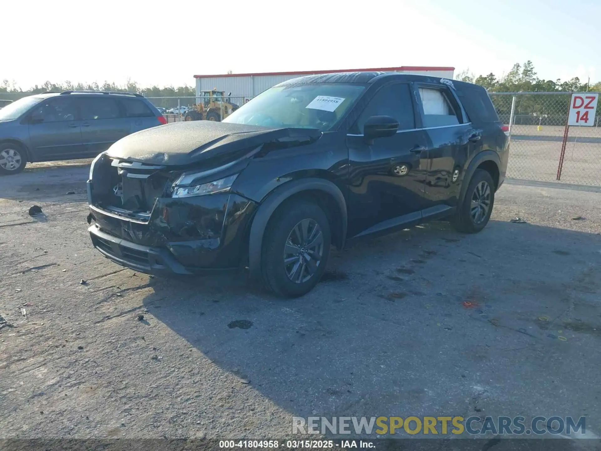 2 Photograph of a damaged car 5N1DR3AC2NC231971 NISSAN PATHFINDER 2022