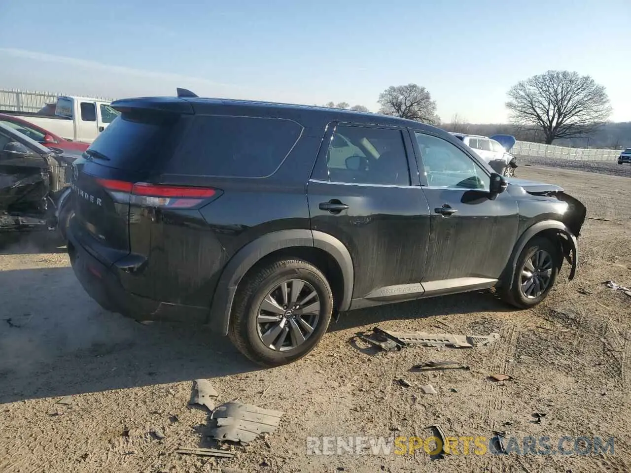 3 Photograph of a damaged car 5N1DR3AC5NC212542 NISSAN PATHFINDER 2022