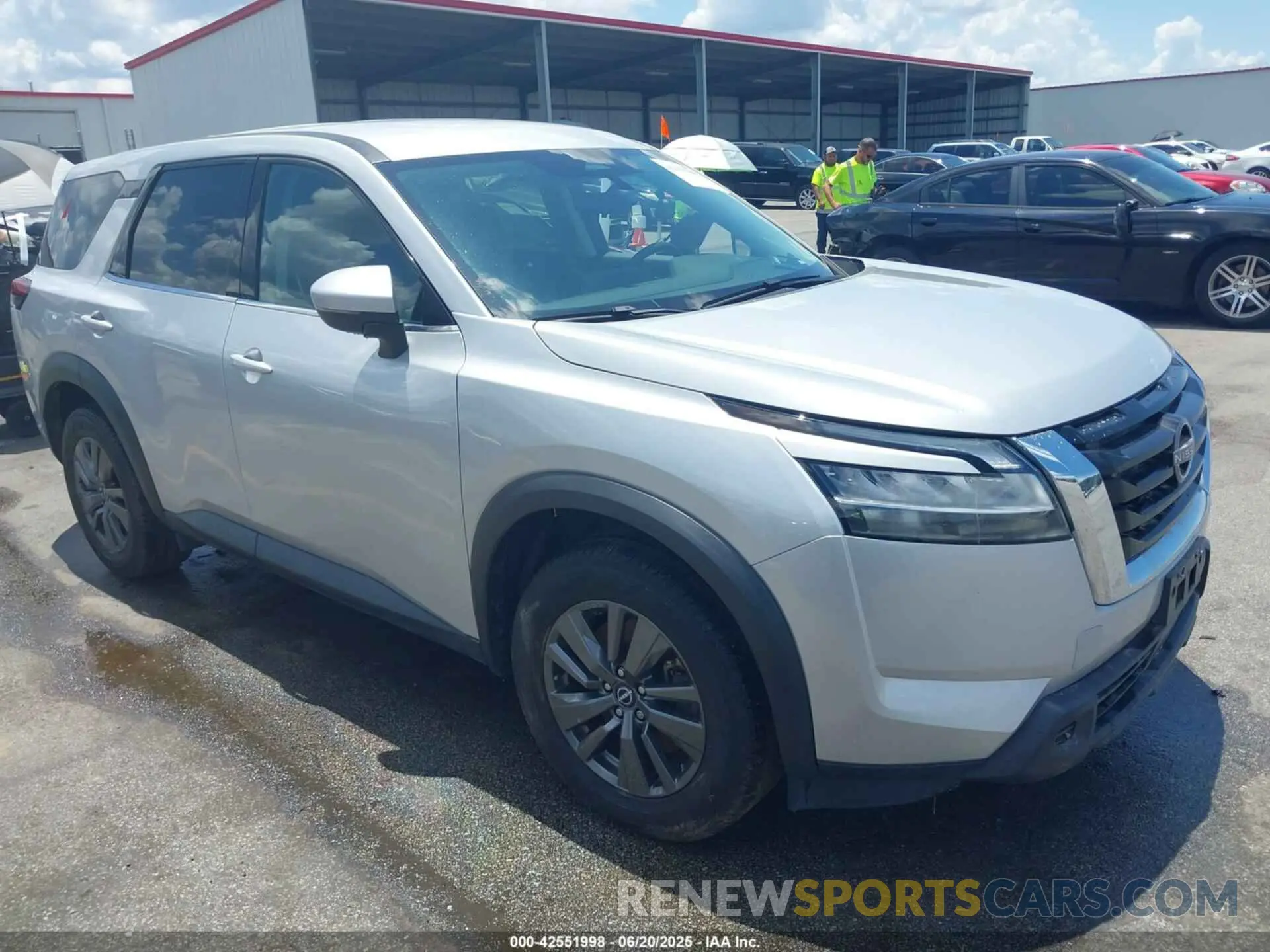 1 Photograph of a damaged car 5N1DR3ACXNC207112 NISSAN PATHFINDER 2022