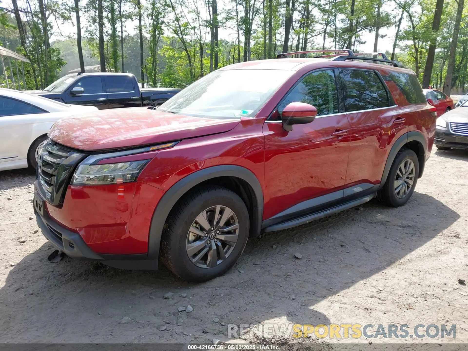 2 Photograph of a damaged car 5N1DR3BA2NC233619 NISSAN PATHFINDER 2022