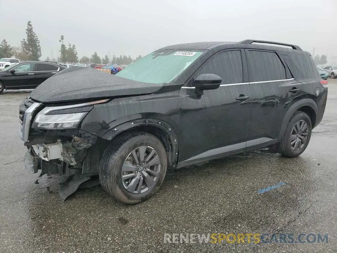 1 Photograph of a damaged car 5N1DR3BA3NC237128 NISSAN PATHFINDER 2022
