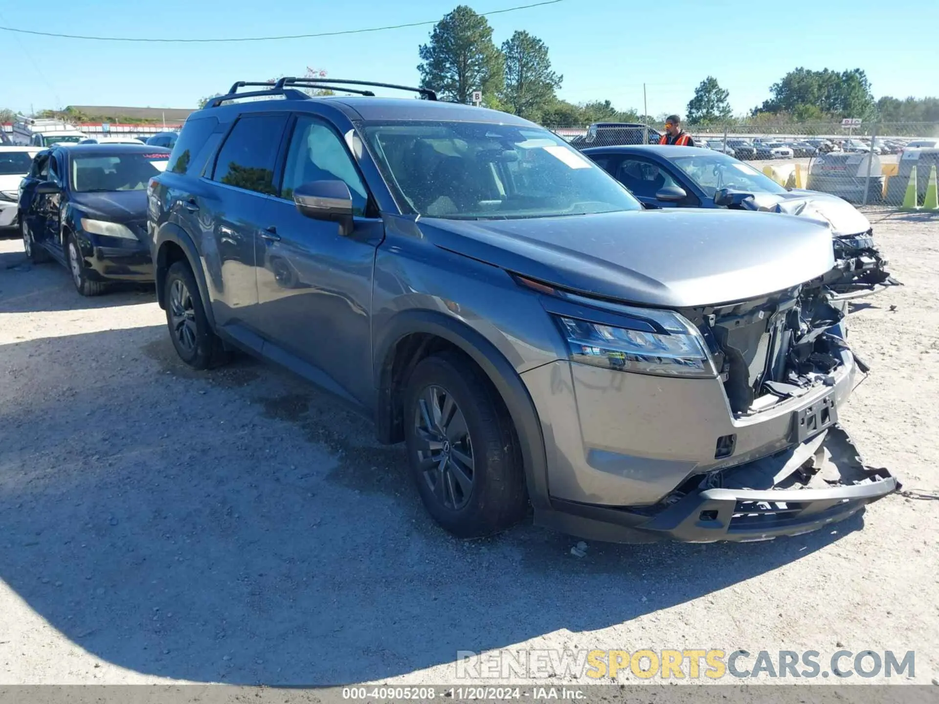 1 Photograph of a damaged car 5N1DR3BA3NC250932 NISSAN PATHFINDER 2022