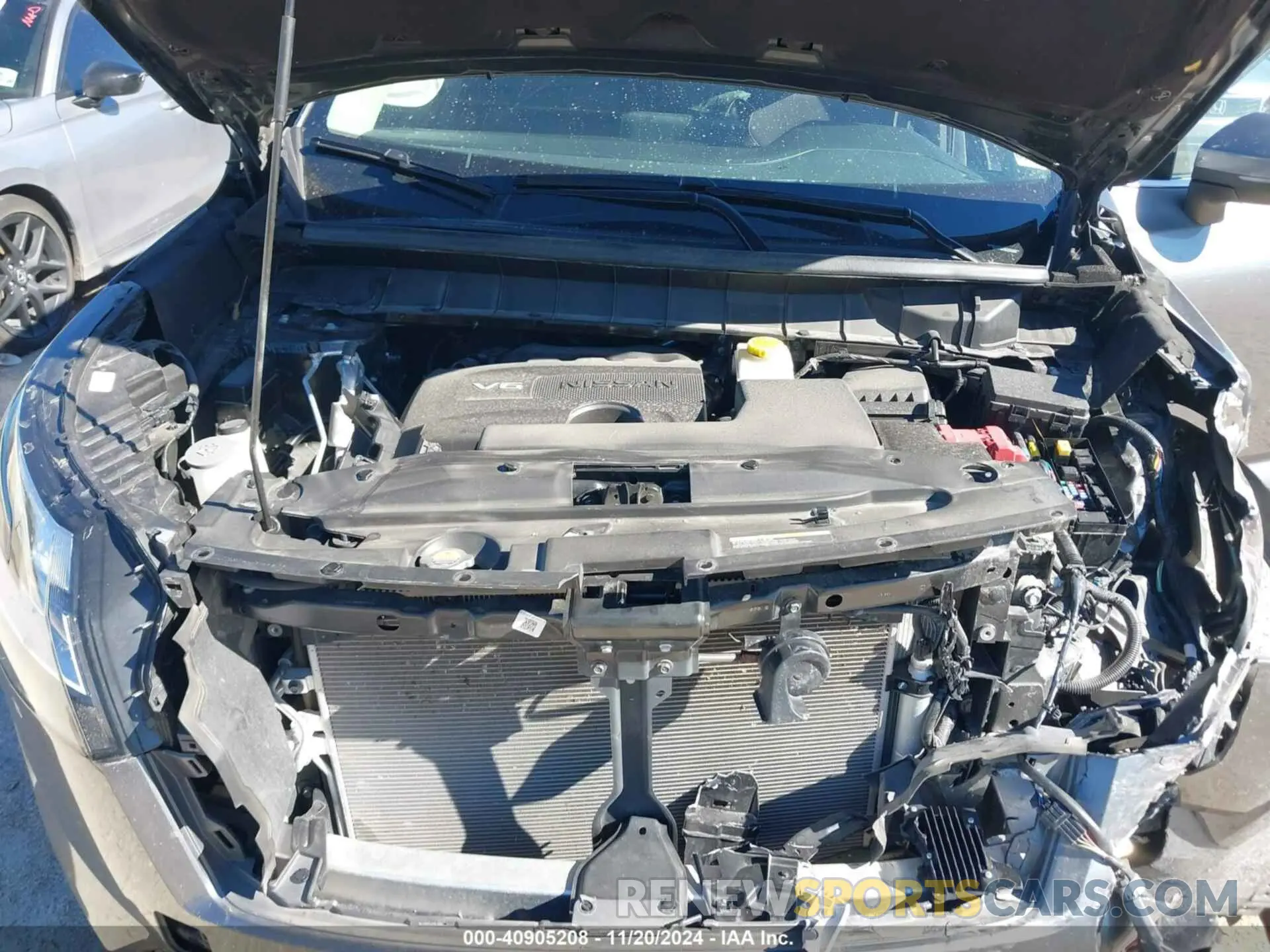 10 Photograph of a damaged car 5N1DR3BA3NC250932 NISSAN PATHFINDER 2022