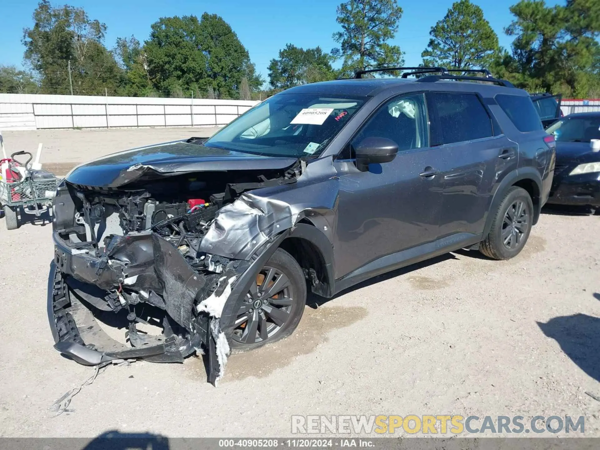 2 Photograph of a damaged car 5N1DR3BA3NC250932 NISSAN PATHFINDER 2022