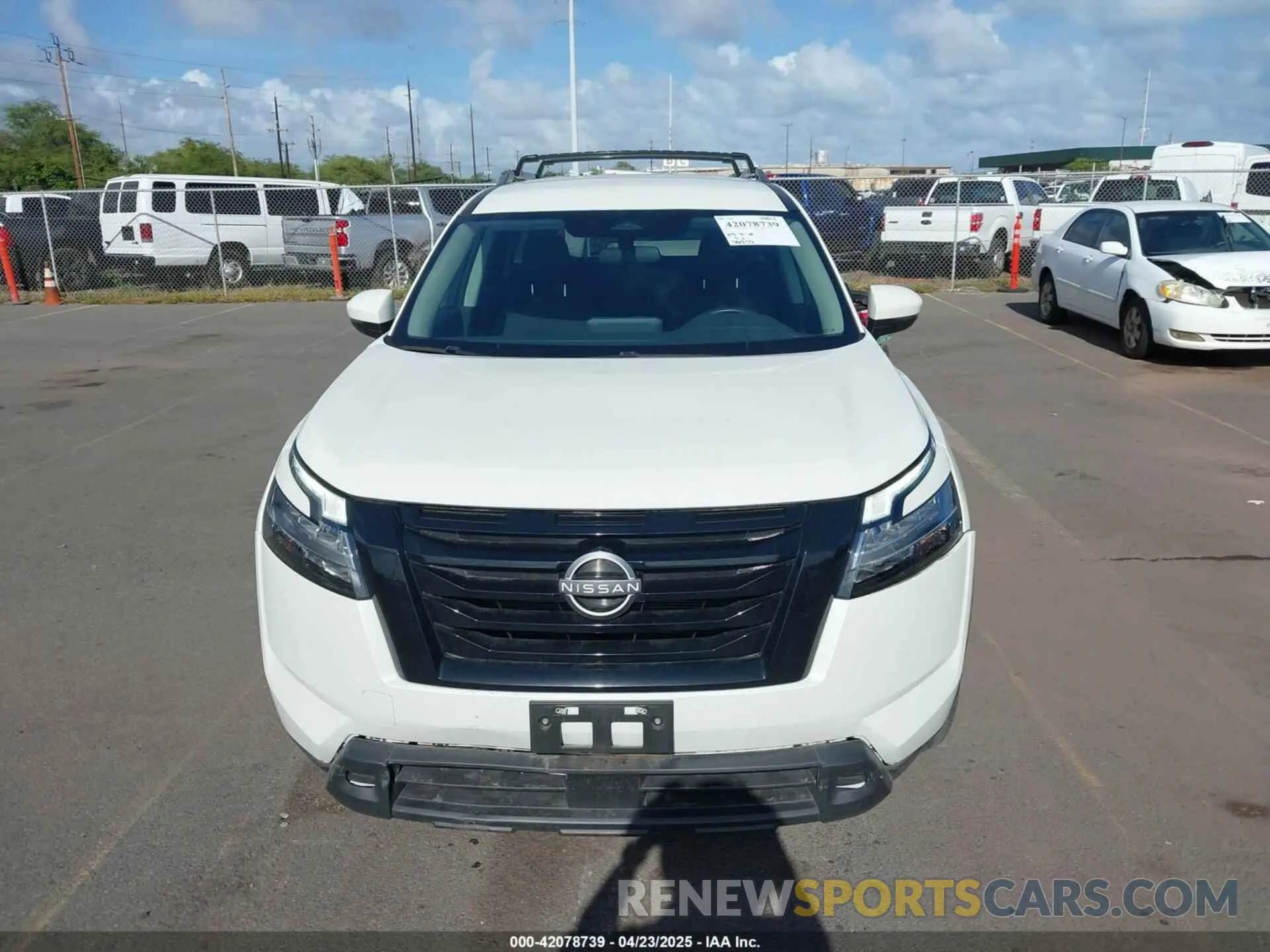 12 Photograph of a damaged car 5N1DR3BA5NC216393 NISSAN PATHFINDER 2022