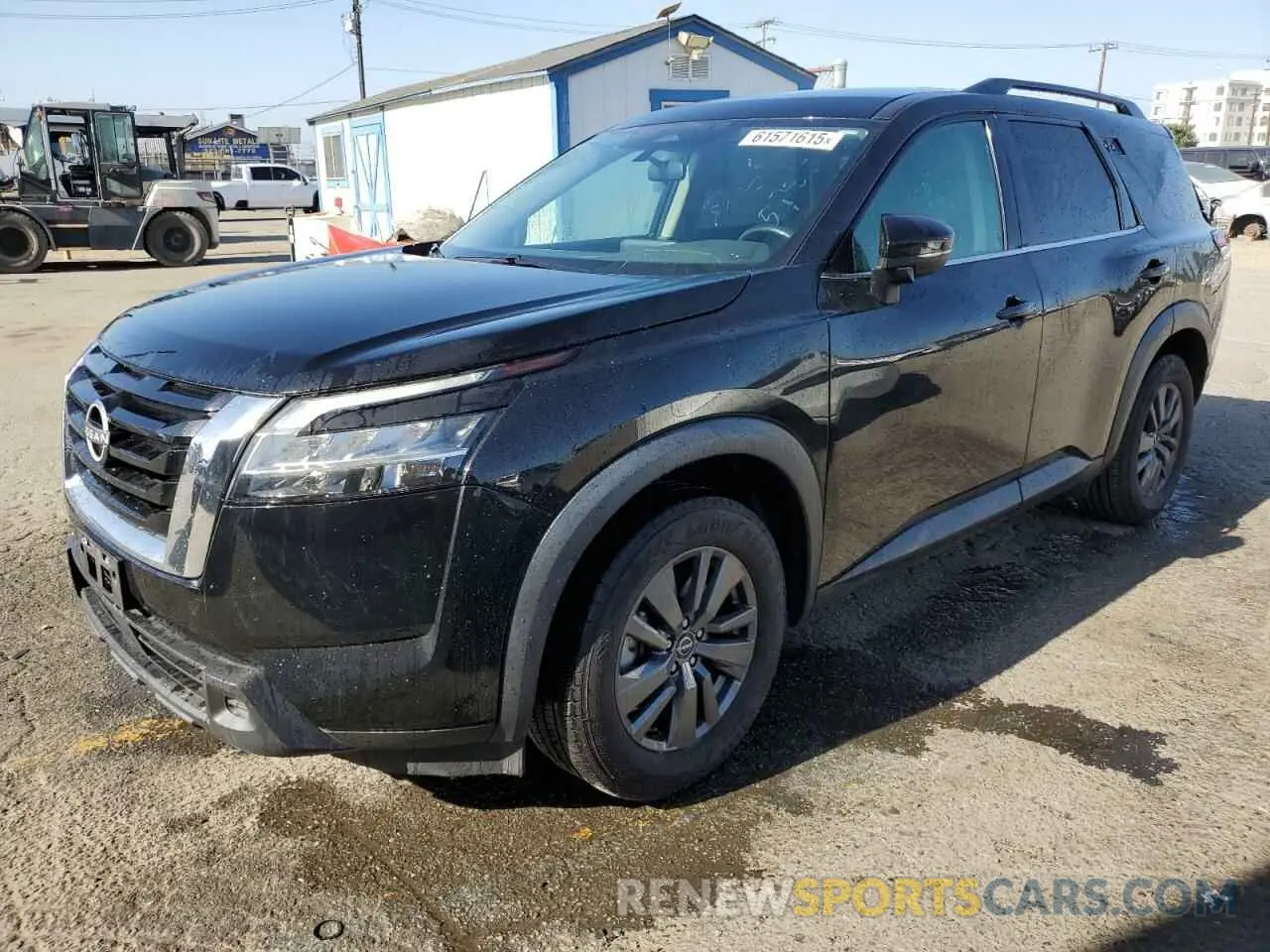 1 Photograph of a damaged car 5N1DR3BA5NC220847 NISSAN PATHFINDER 2022