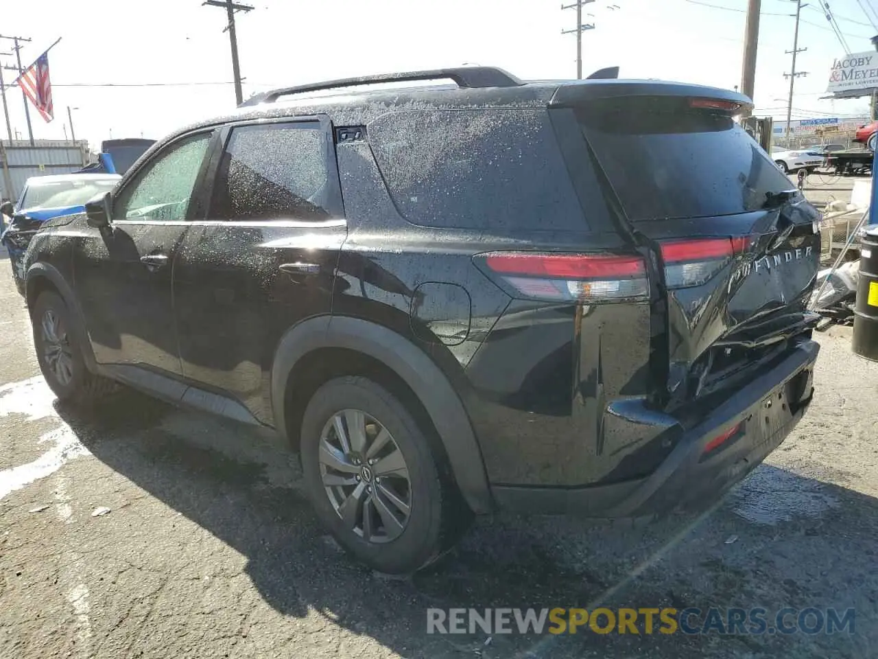 2 Photograph of a damaged car 5N1DR3BA5NC220847 NISSAN PATHFINDER 2022