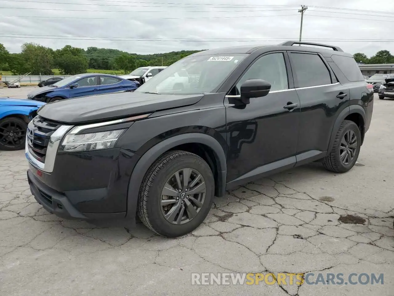 1 Photograph of a damaged car 5N1DR3BA6NC222512 NISSAN PATHFINDER 2022