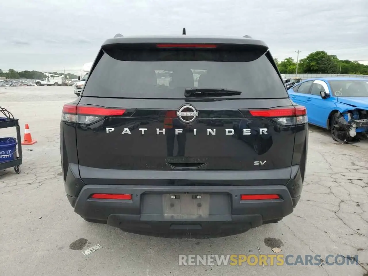 6 Photograph of a damaged car 5N1DR3BA6NC222512 NISSAN PATHFINDER 2022