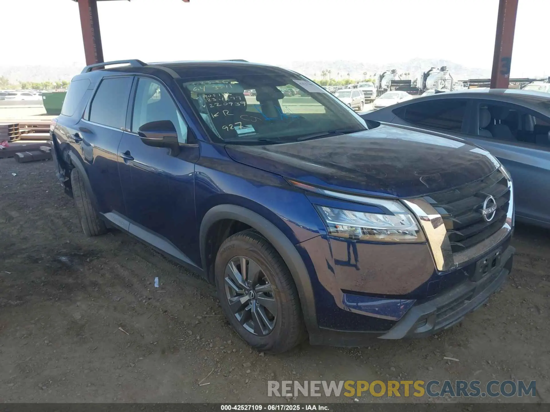 1 Photograph of a damaged car 5N1DR3BAXNC220939 NISSAN PATHFINDER 2022