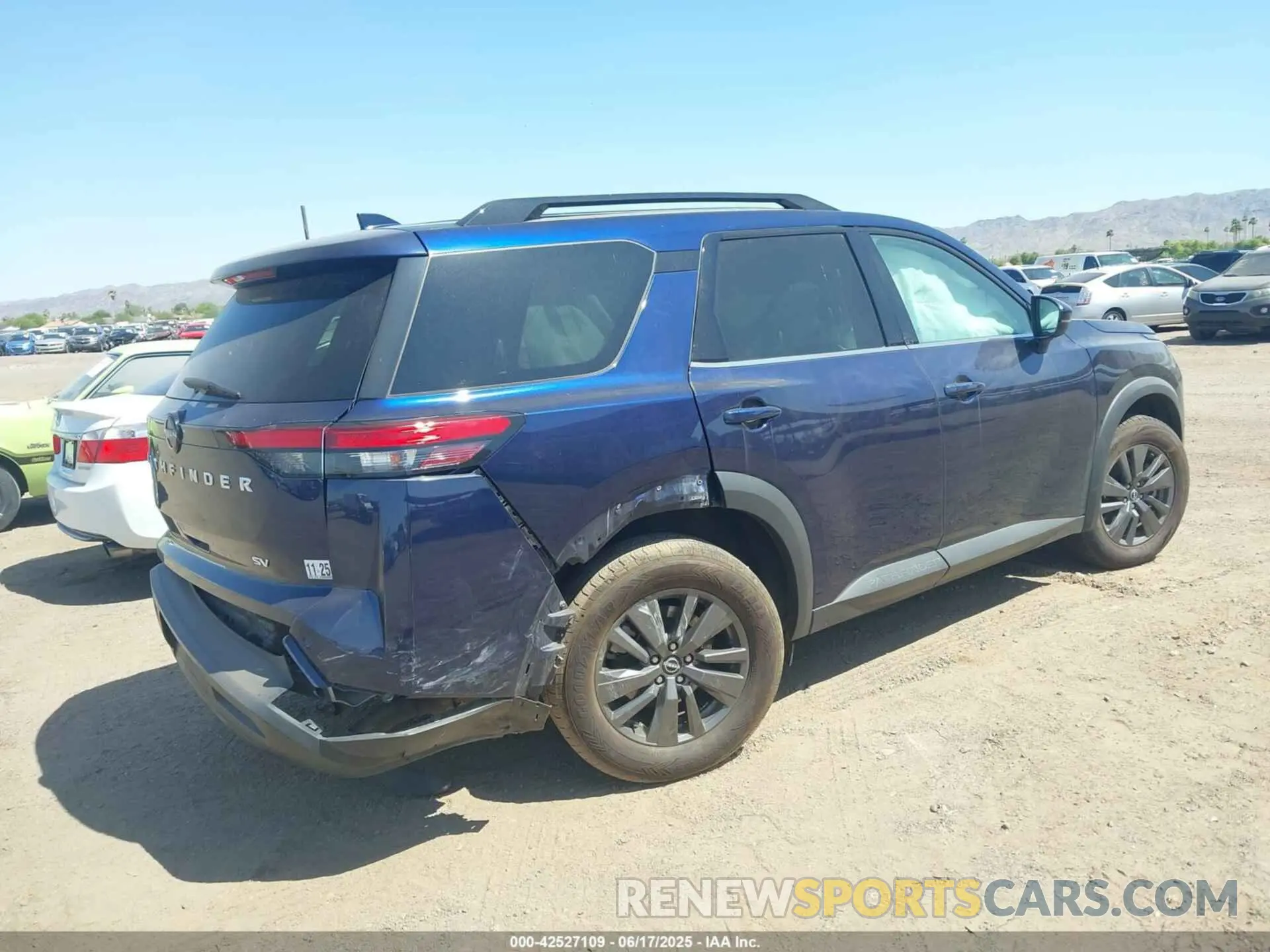 6 Photograph of a damaged car 5N1DR3BAXNC220939 NISSAN PATHFINDER 2022