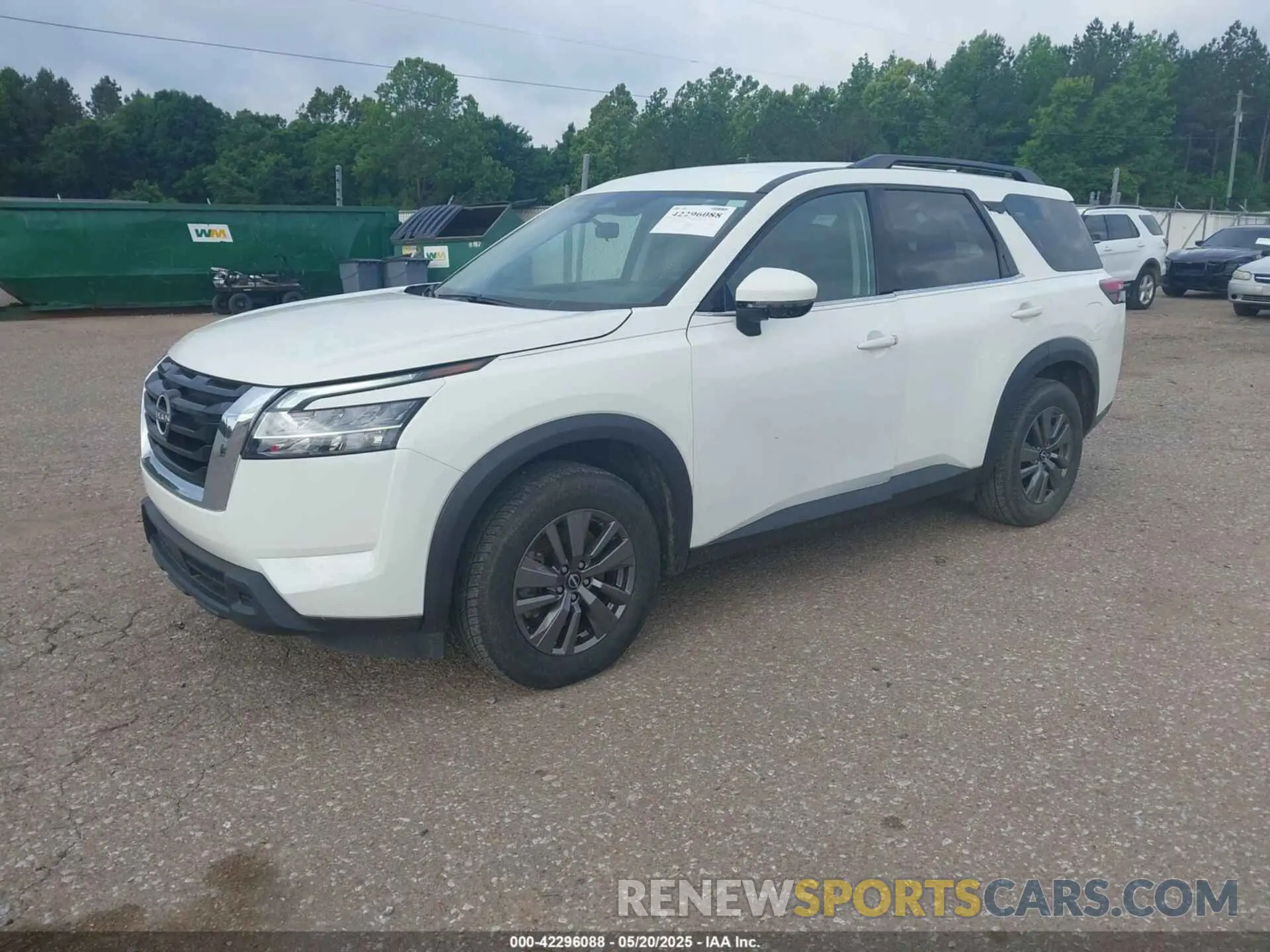 2 Photograph of a damaged car 5N1DR3BAXNC225140 NISSAN PATHFINDER 2022